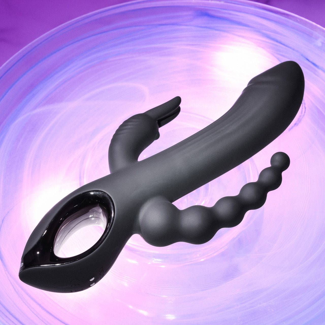 Evolved - Trifecta Konijnenvibrator - Zwart