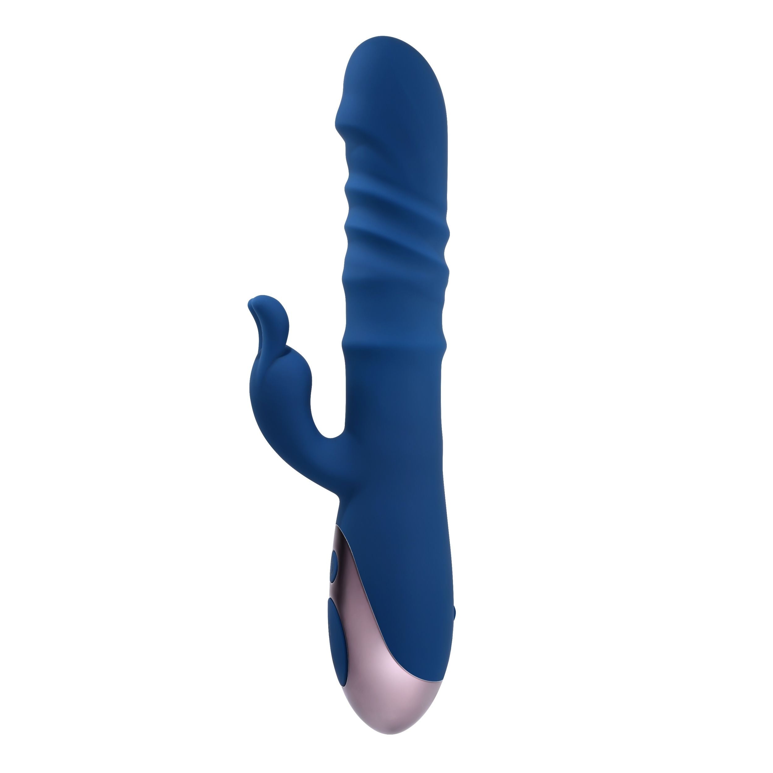 Evolved - De Ringer Rabbit Vibrator - Koningsblauw