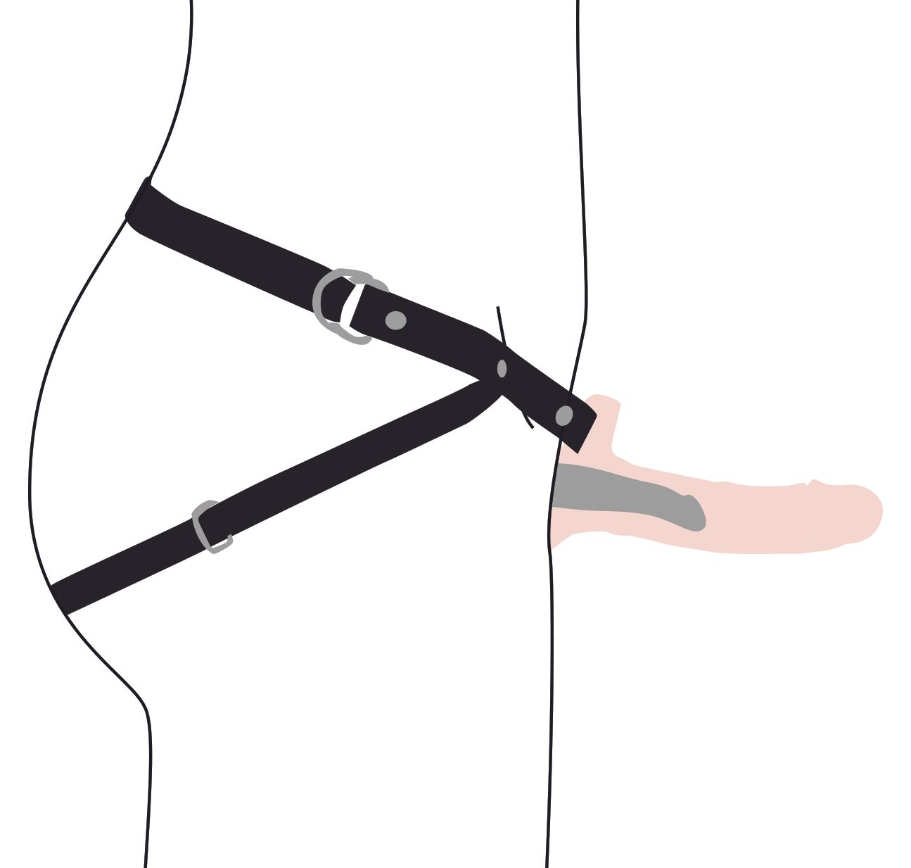 Eigenschappen Vibrerende Siliconen Penis Sleeve - Beige