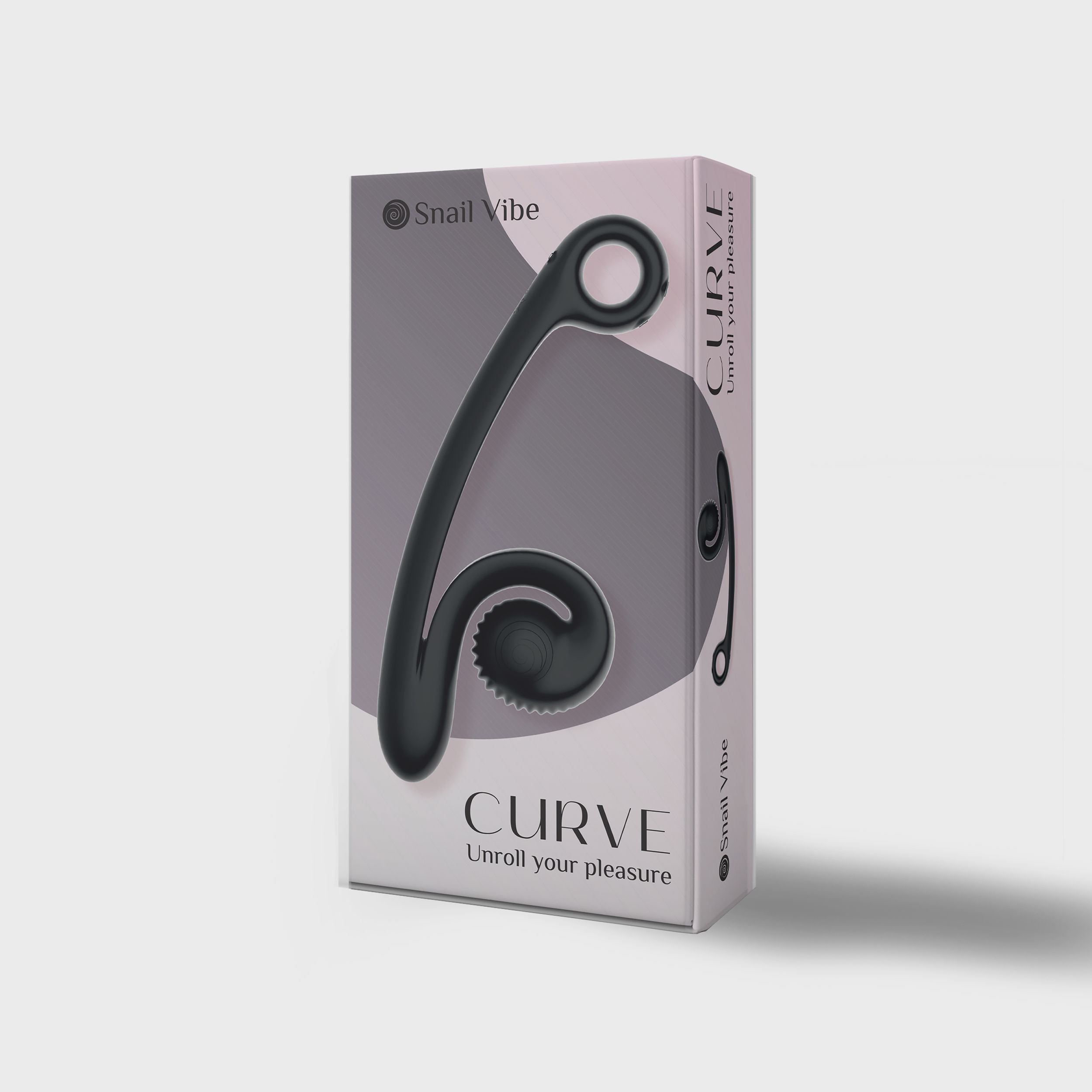 Snail Vibe Curve Duo-vibrator - Zwart