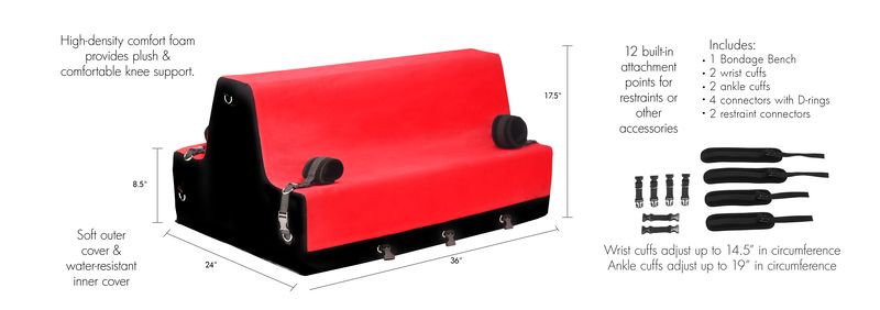 Liefdesbank - Rood