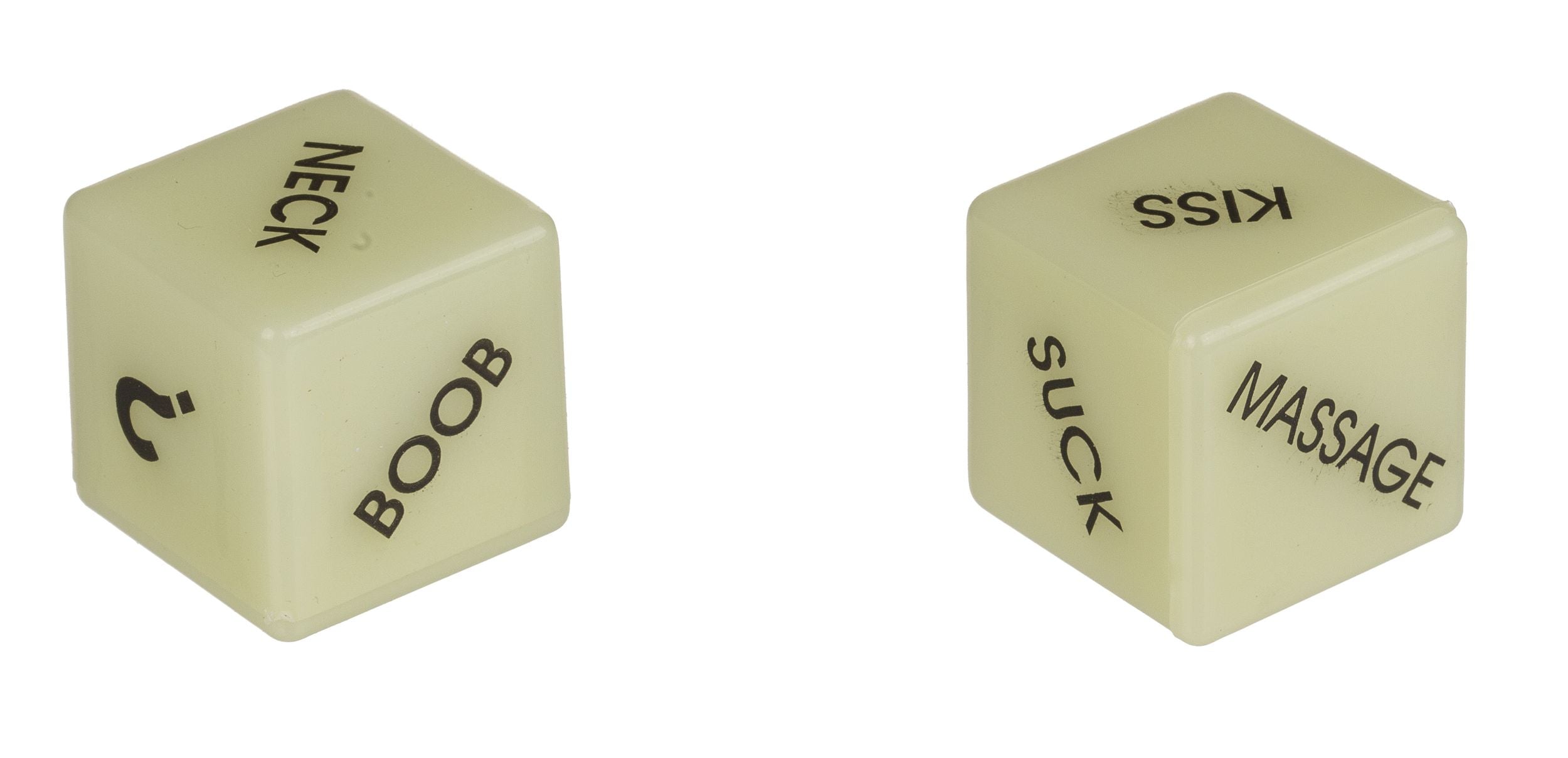 Love Dice Glow in the Dark Set - Engelse versie