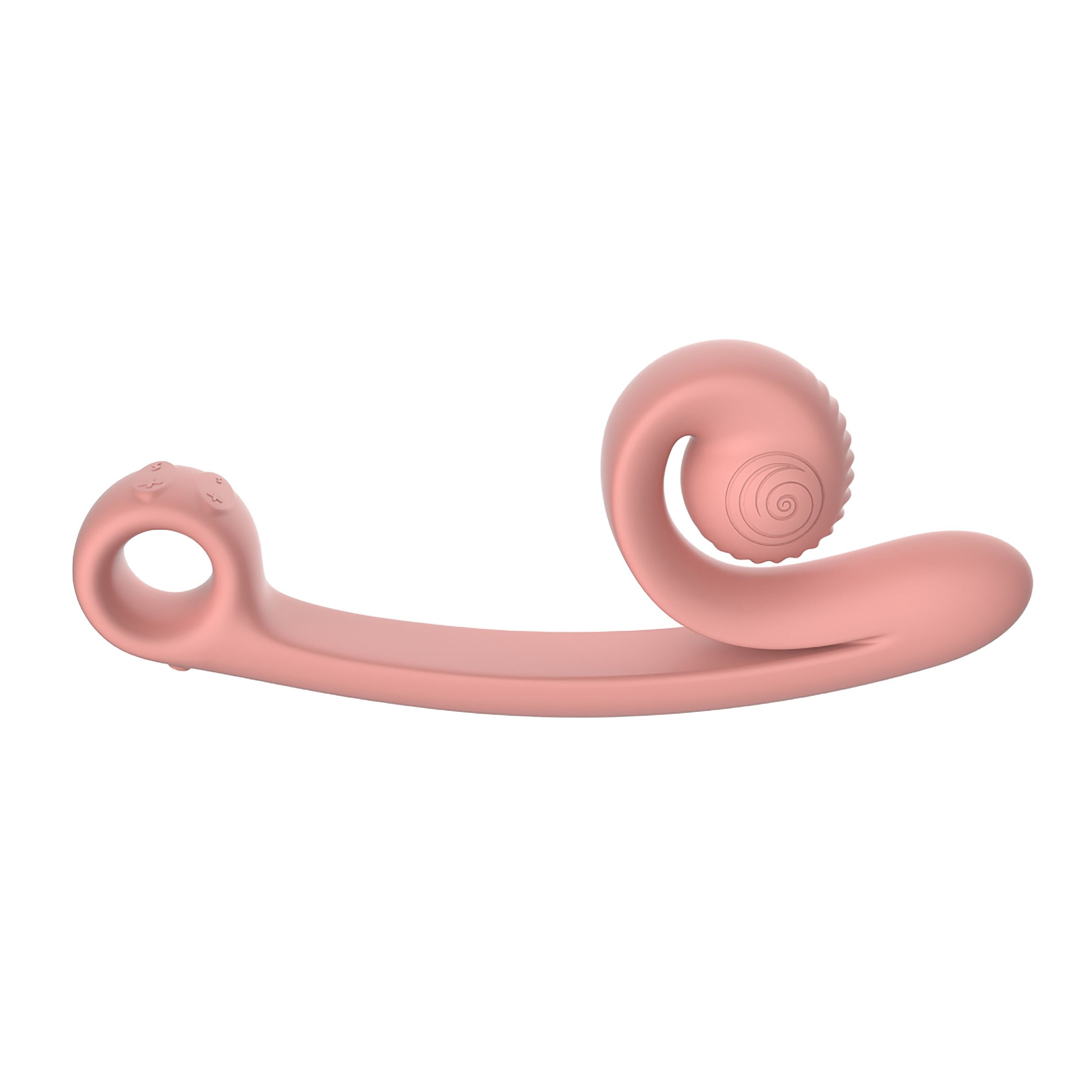 Snail Vibe Curve Duo Vibrator - Perzikroze