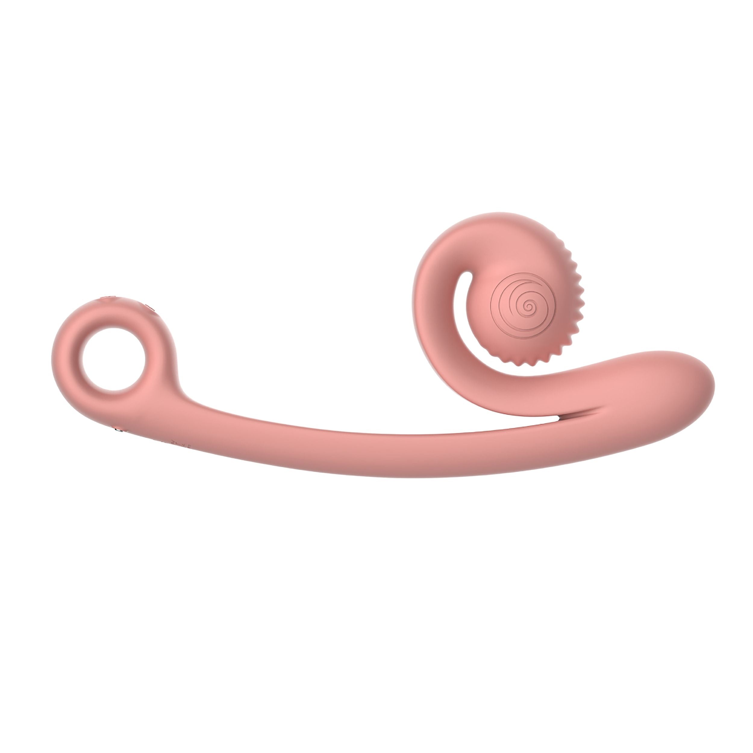 Snail Vibe Curve Duo Vibrator - Perzikroze