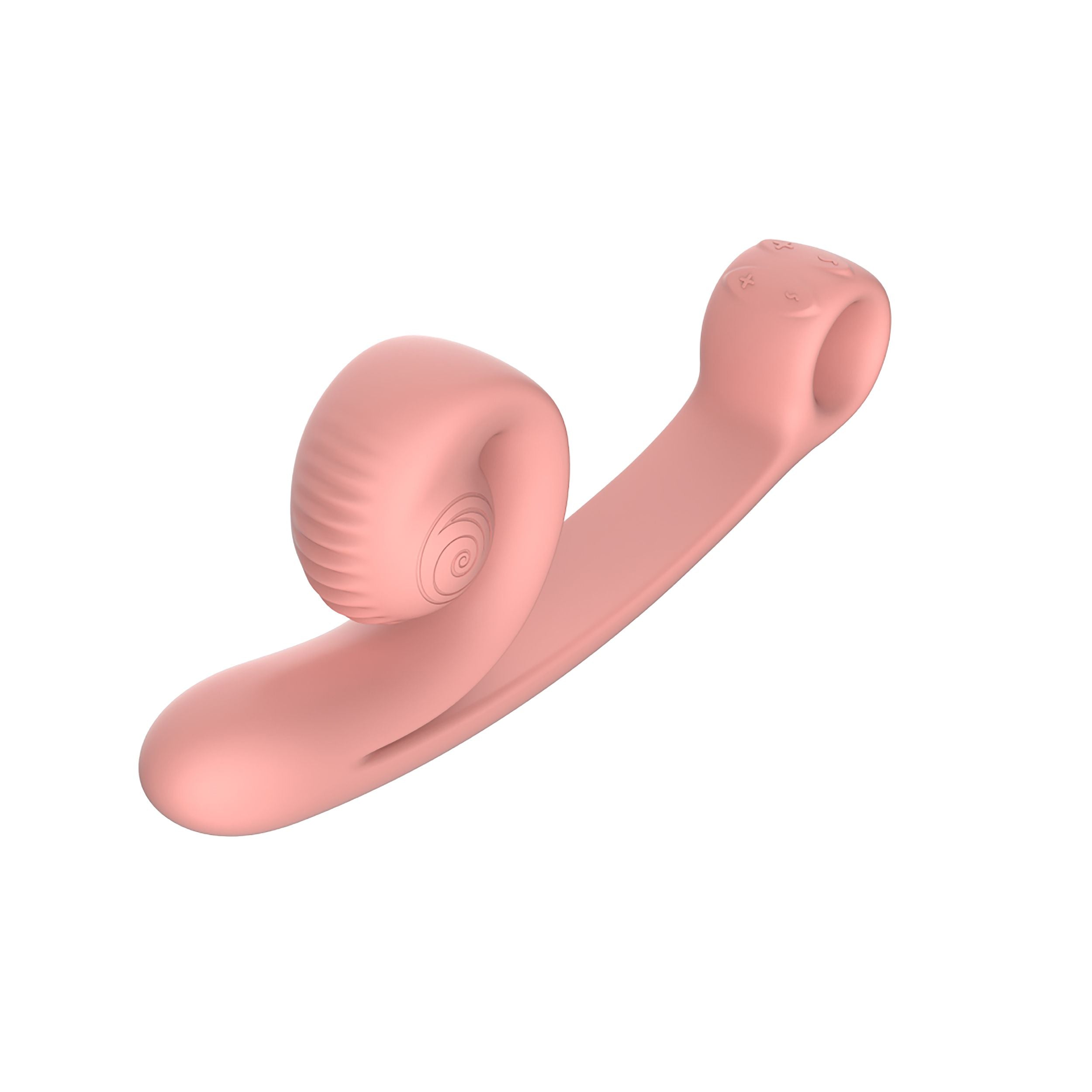 Snail Vibe Curve Duo Vibrator - Perzikroze