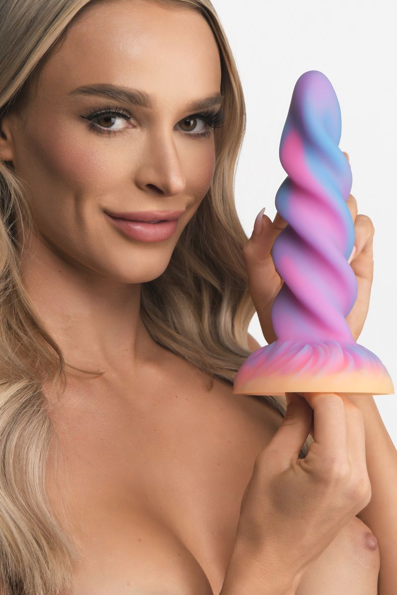Glow-in-the-Dark Eenhoorn Dildo
