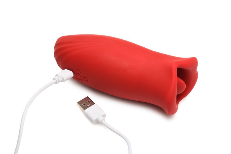 Lickgasm Kus Vibrerende Clitorisstimulator - Rood
