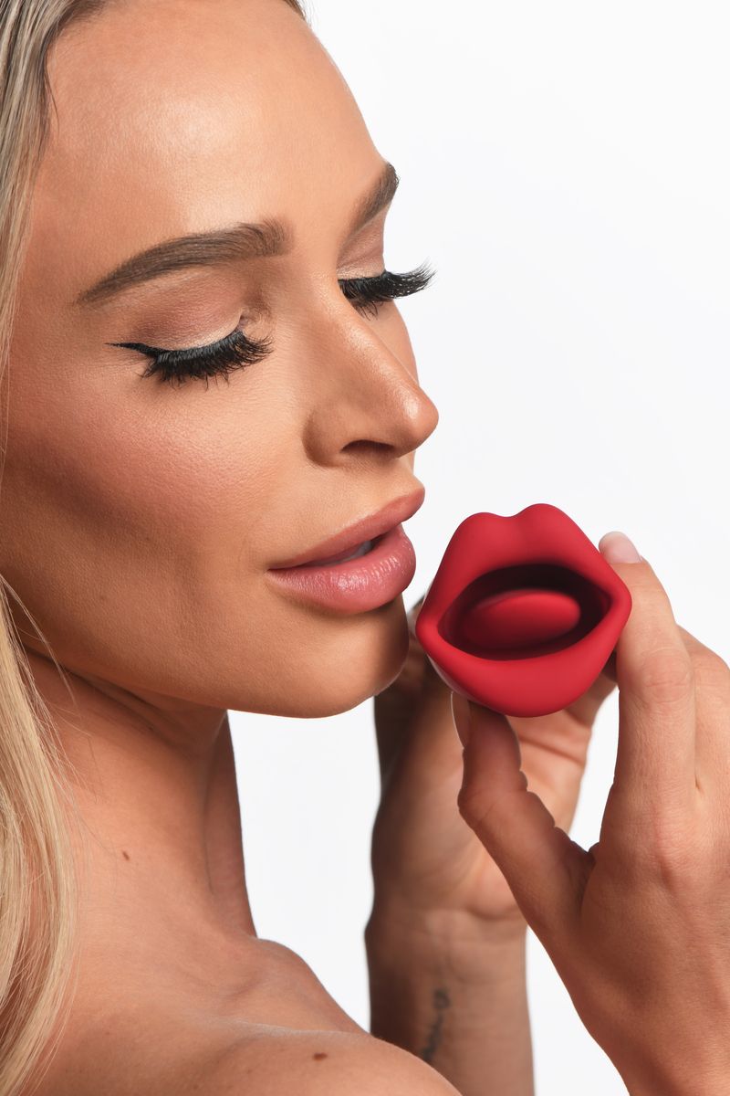 Lickgasm Dubbelzijdige Kus Vibrator - Rood