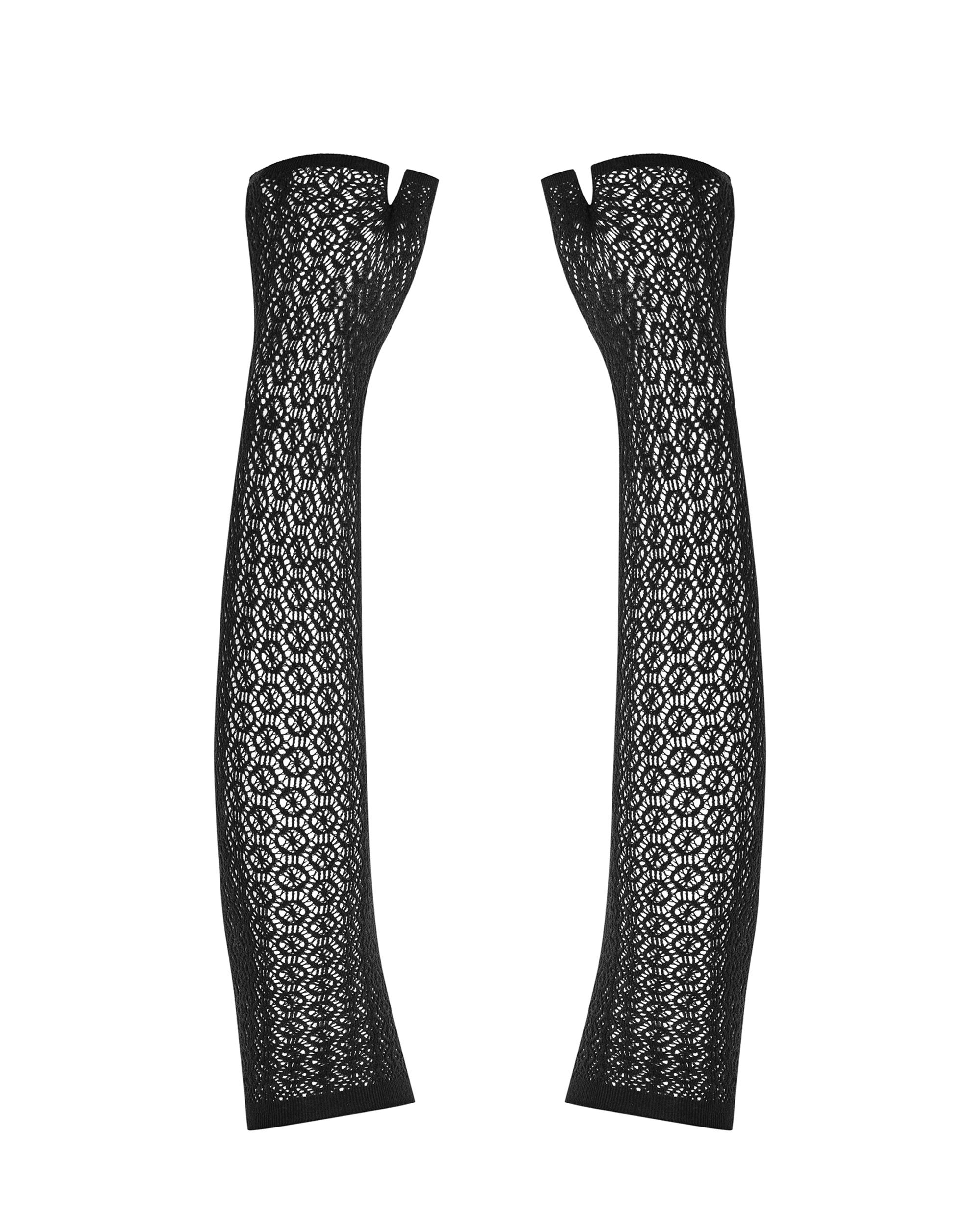 A772 Kanten Handschoenen - Zwart