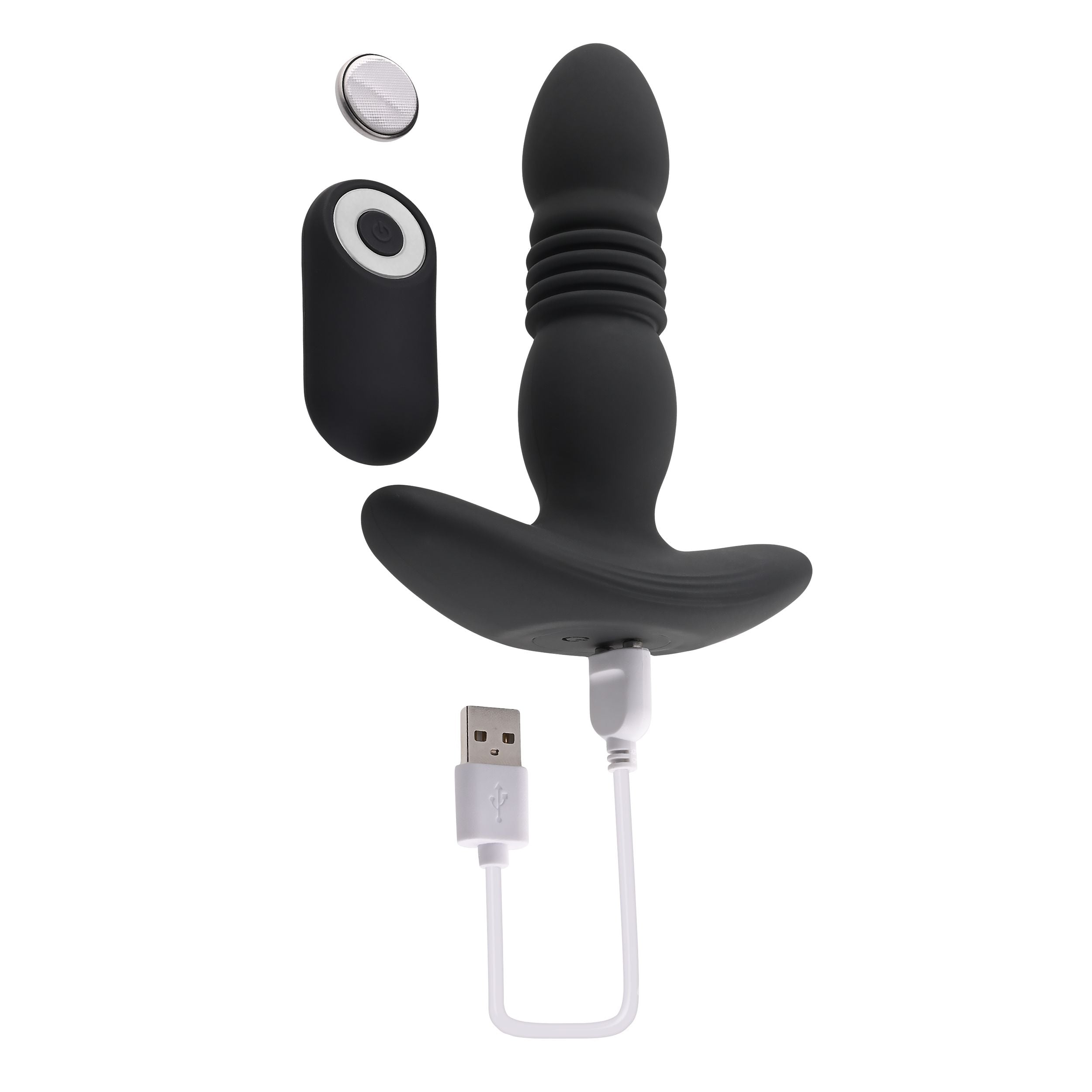 Playboy - Trust The Thrust Buttplug - Zwart
