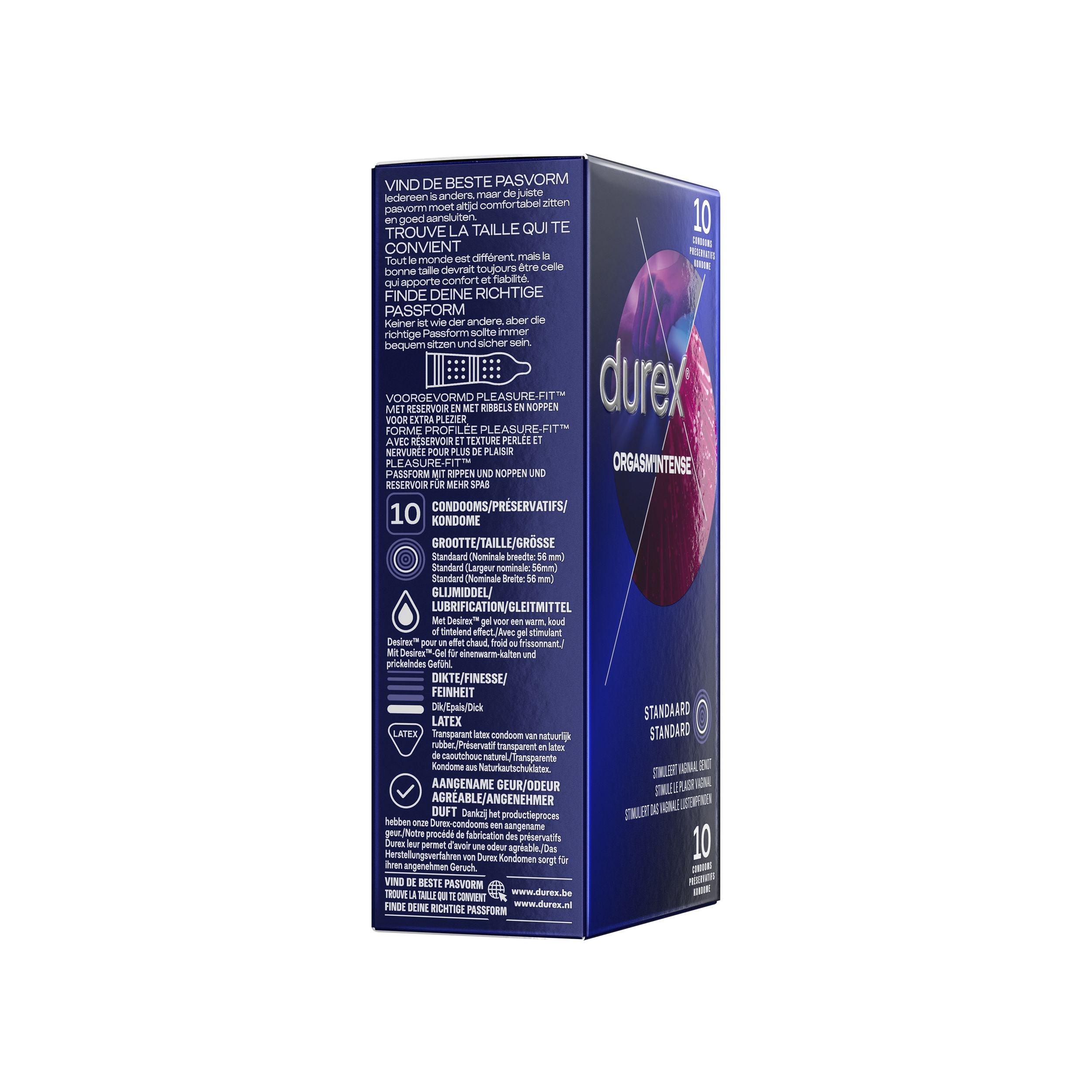 Durex Condooms Orgasme Intens - 10 stuks