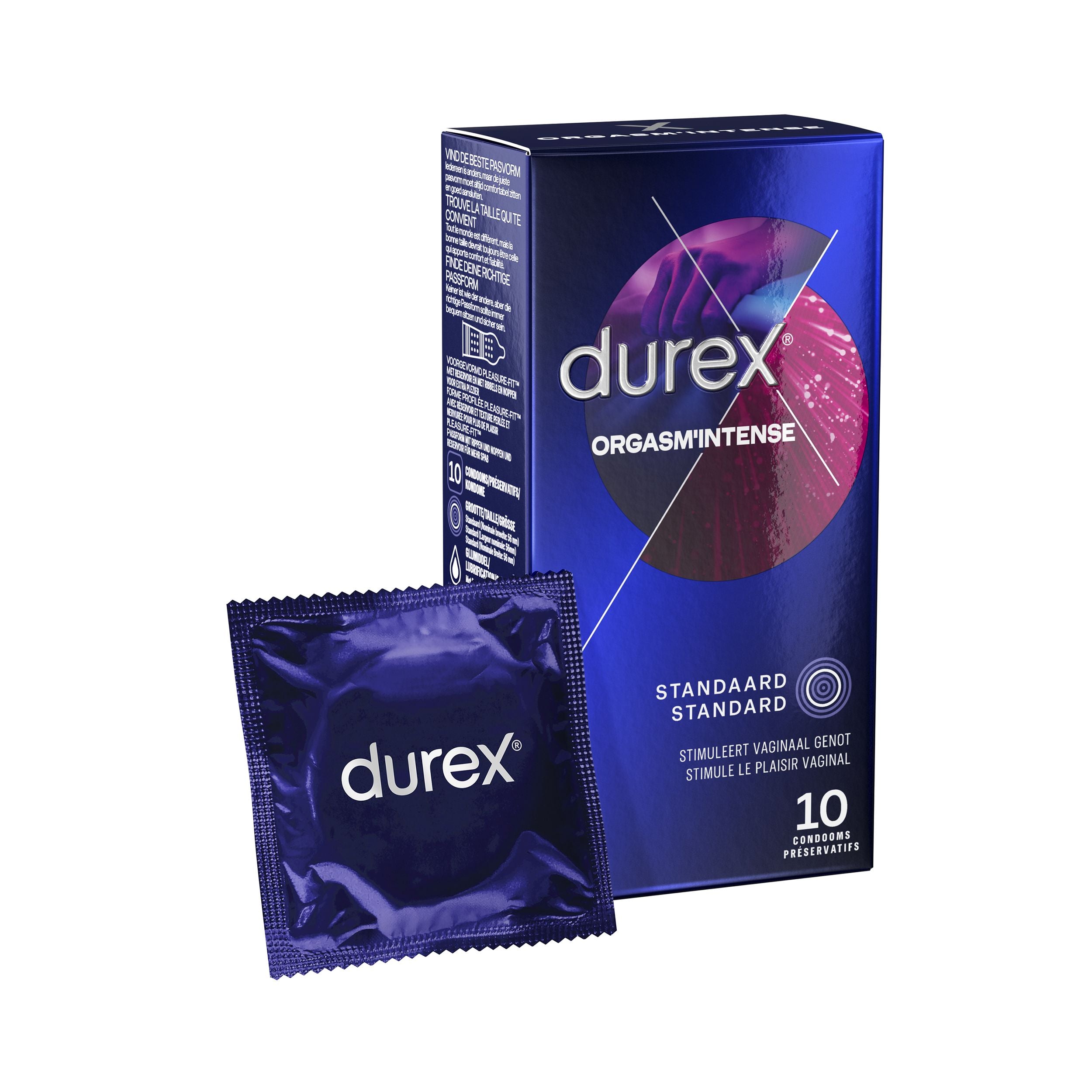 Durex Condooms Orgasme Intens - 10 stuks