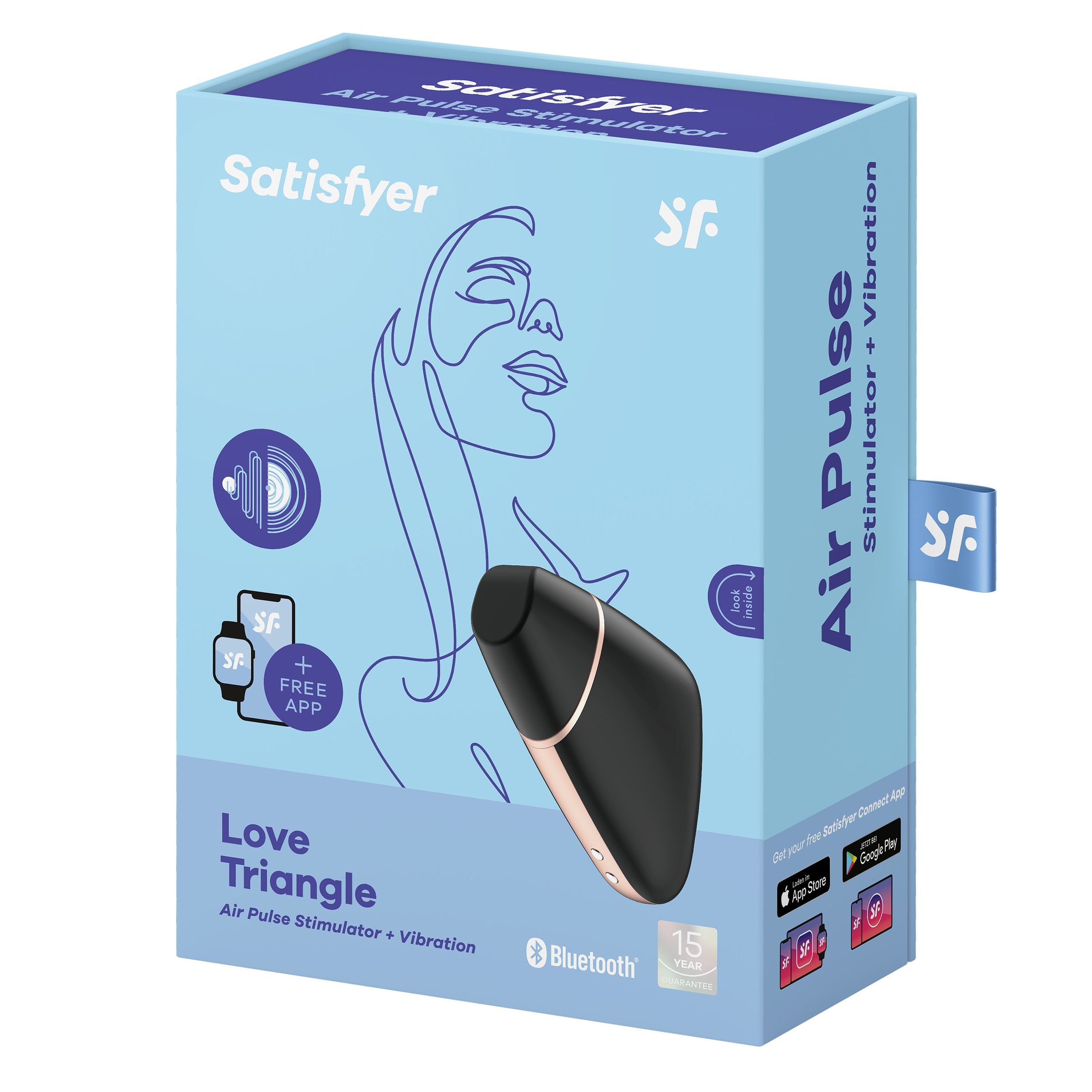 Satisfyer Love Triangle Luchtdrukvibrator