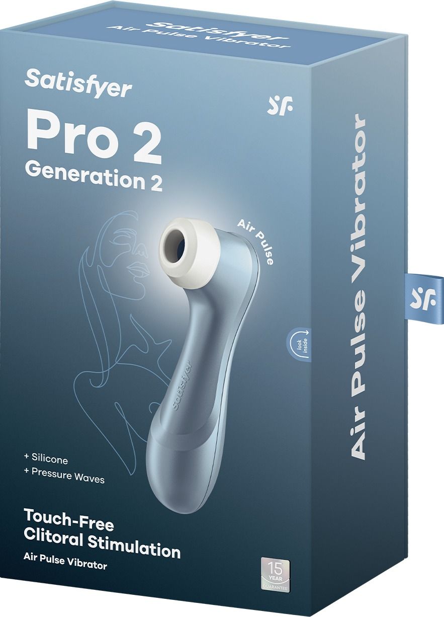 Satisfyer Pro 2 Generatie 2 - Blauw
