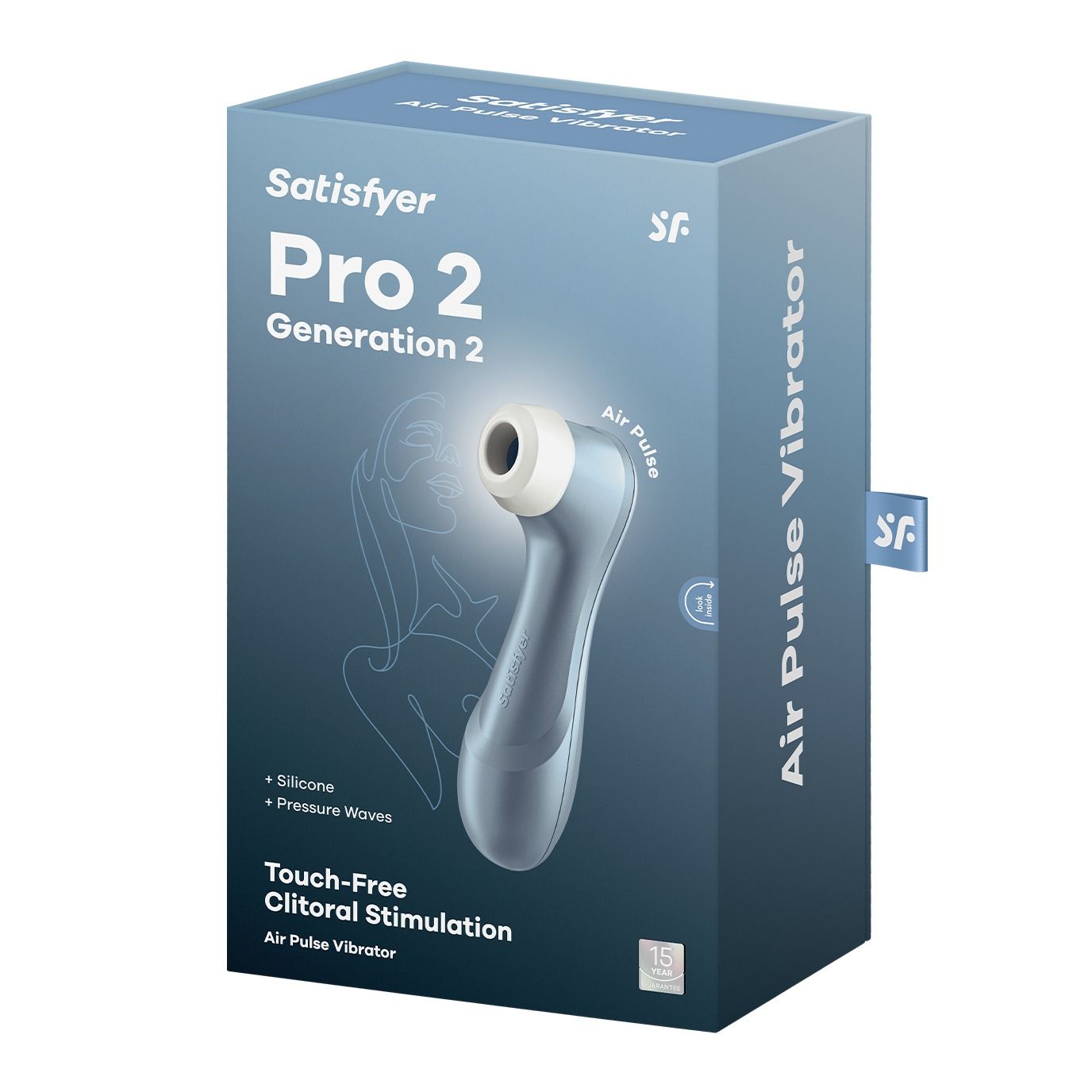 Satisfyer Pro 2 Generatie 2 - Blauw