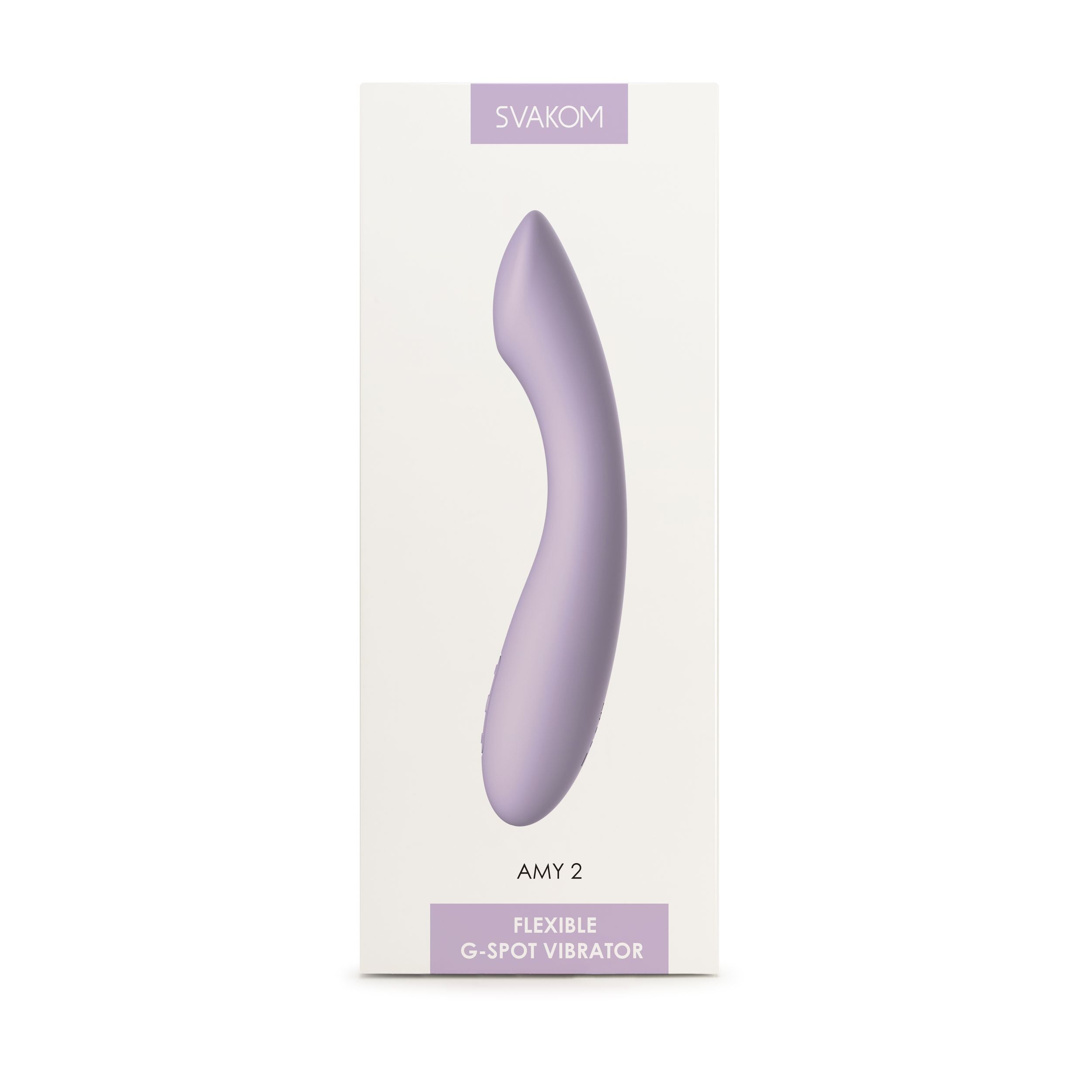 SVAKOM Amy 2 - G-Spot Vibrator - Lila