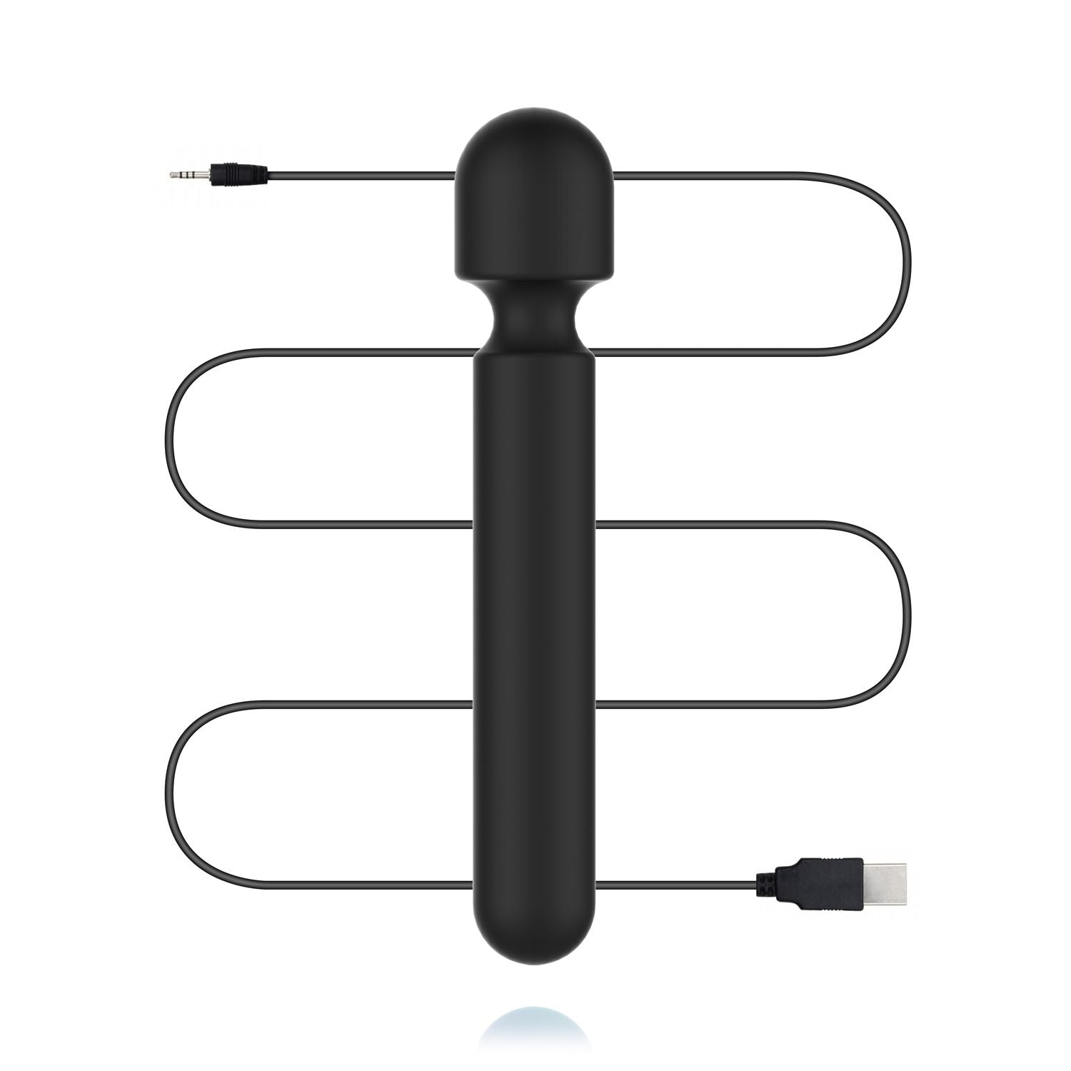BLAQ - Digitale Super Wand Vibrator - Zwart
