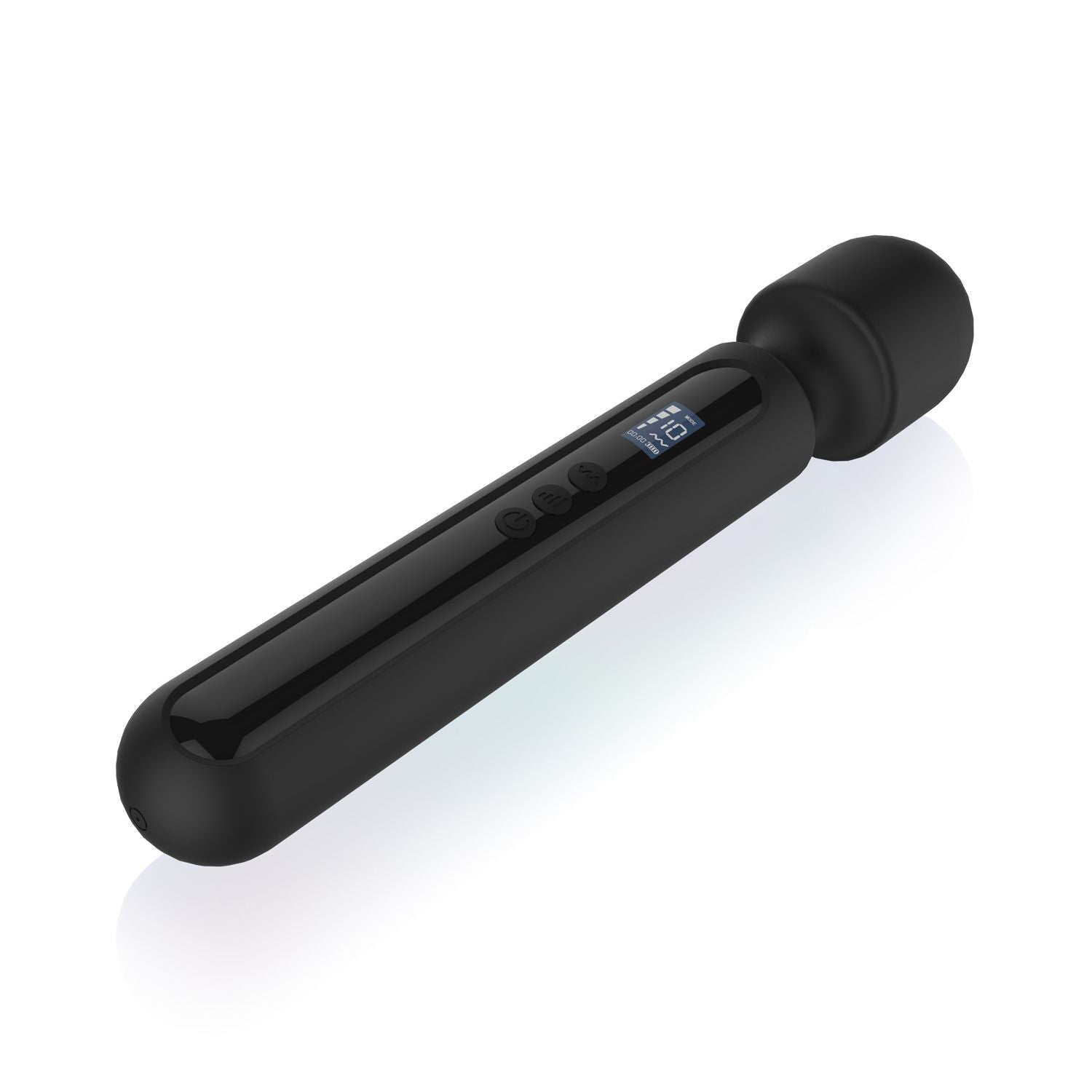 BLAQ - Digitale Super Wand Vibrator - Zwart