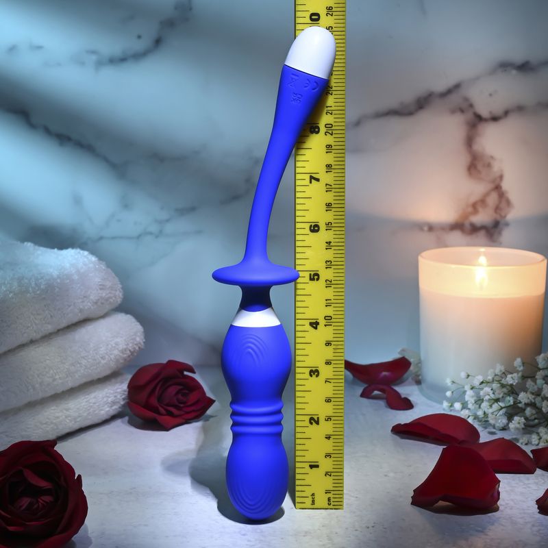 Evolved - Speelbalvibrator - Blauw