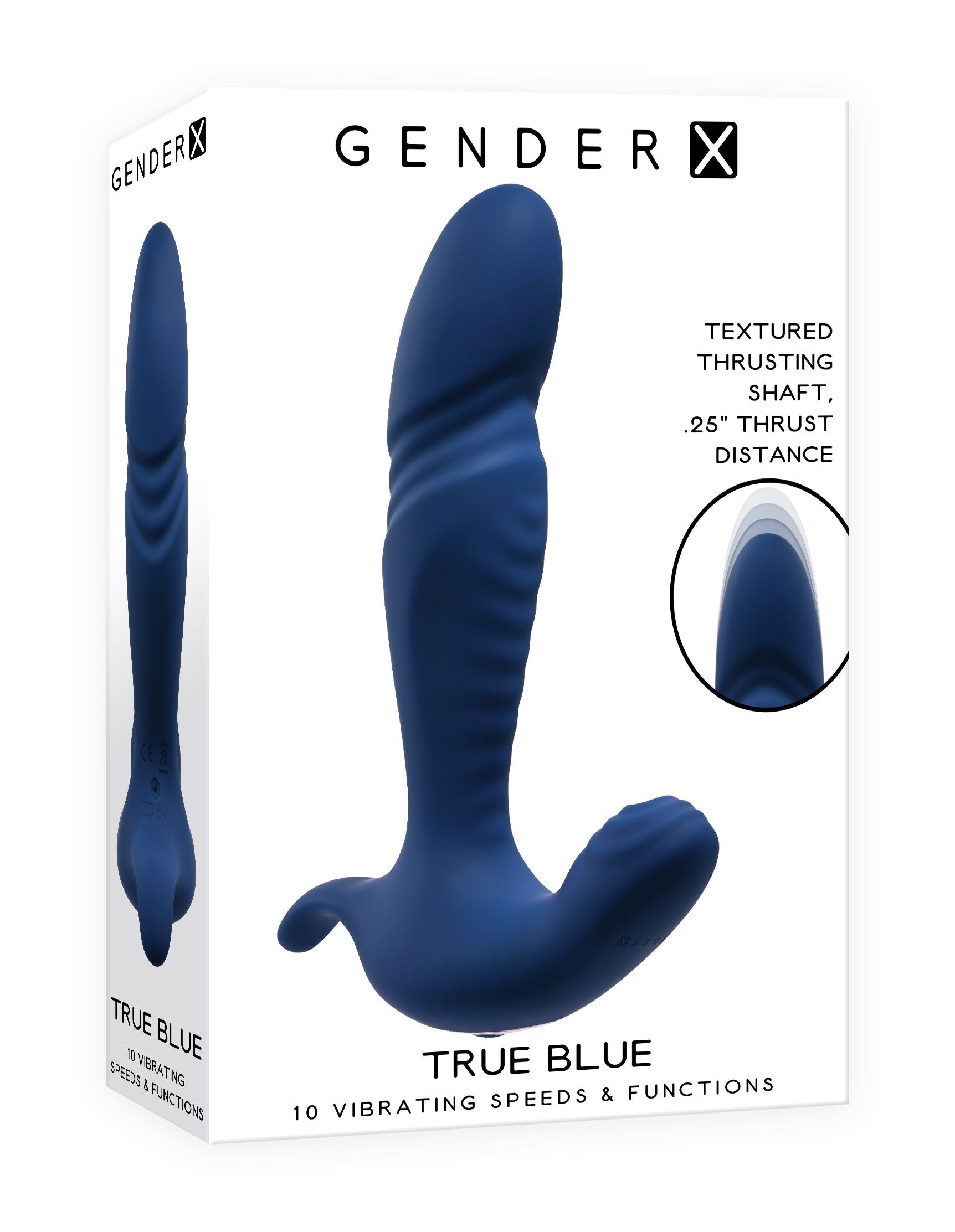Evolved - True Blue Prostaat-vibrator - Blauw