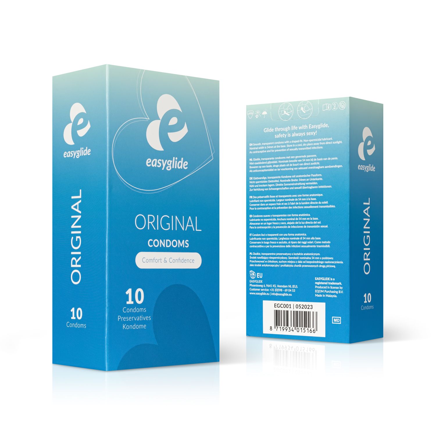 EasyGlide - Originele Condooms - 10 stuks