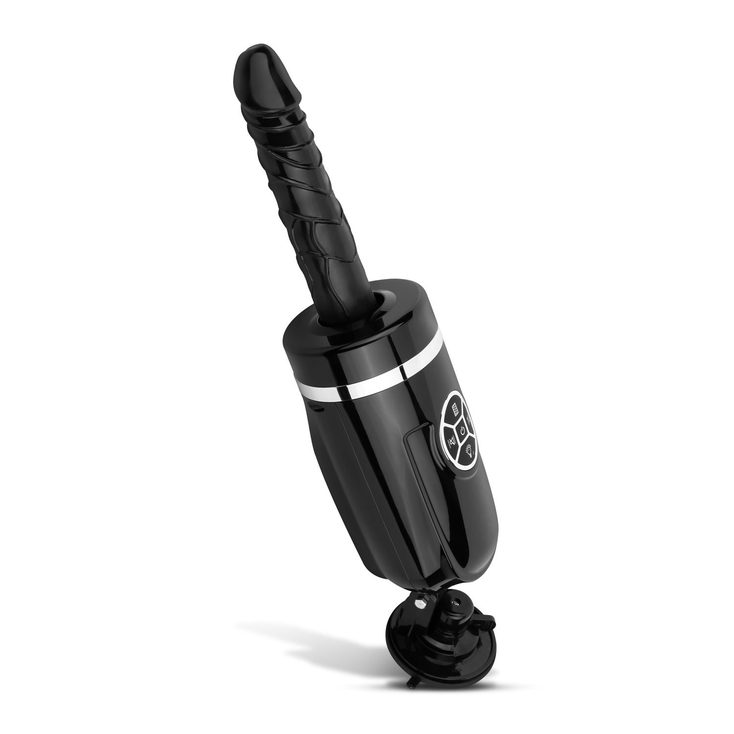 Teazers Stotende en vibrerende dildo