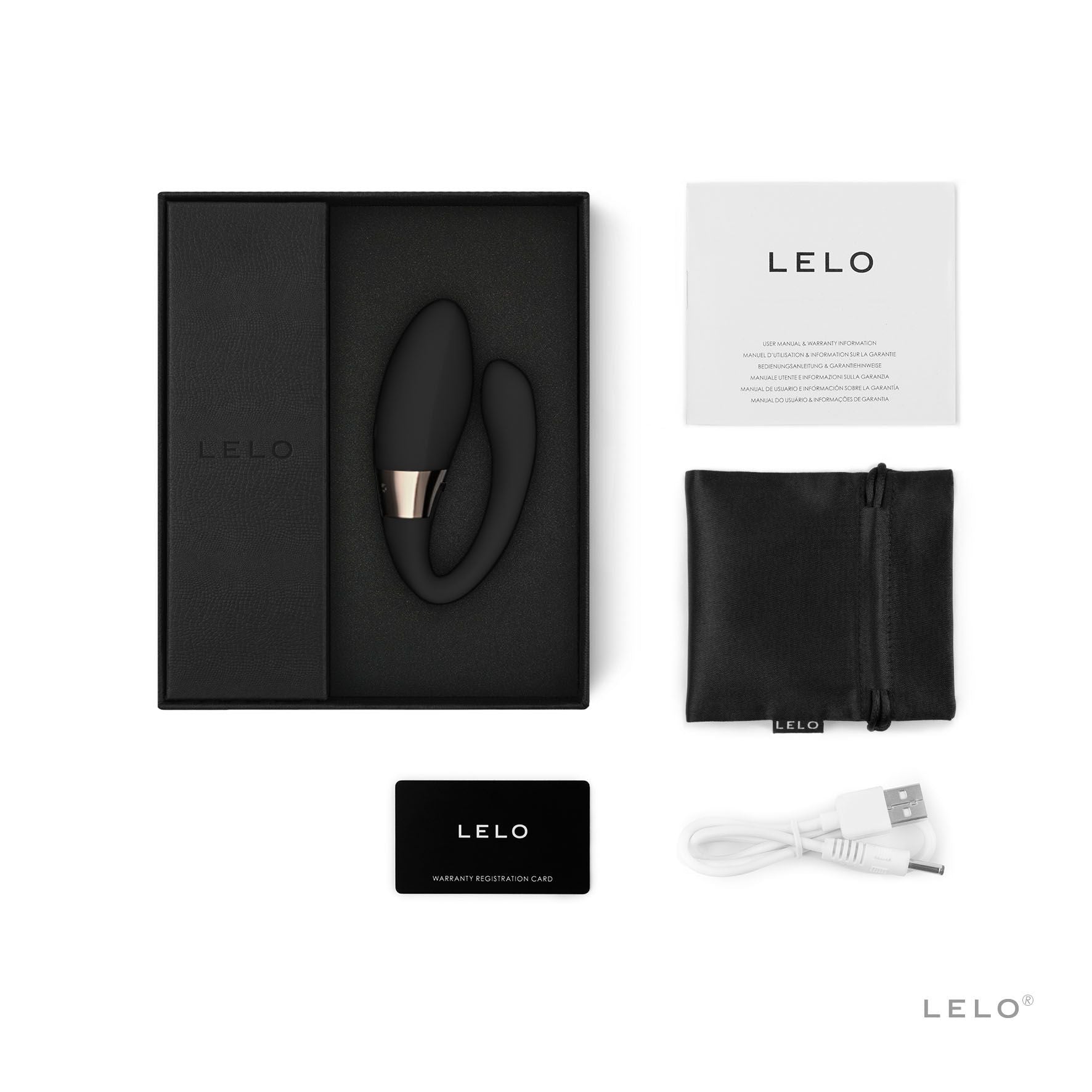 LELO - Koppels Massageapparaat - Zwart