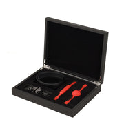 LOCKINK - Ball-Gag &amp; Gag-bite Set - zwart