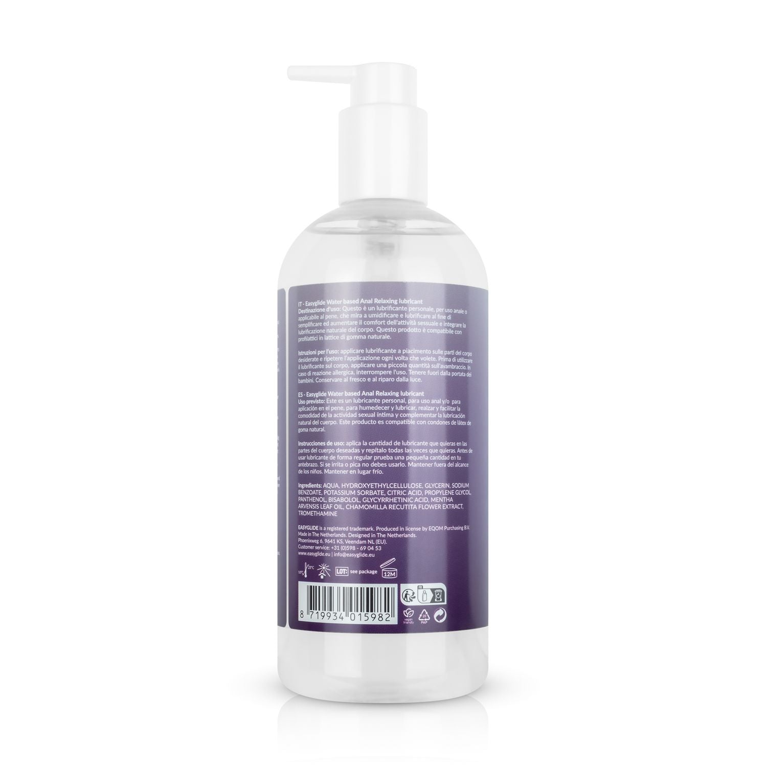 EasyGlide Anale Ontspannende Glijmiddel - 500 ml