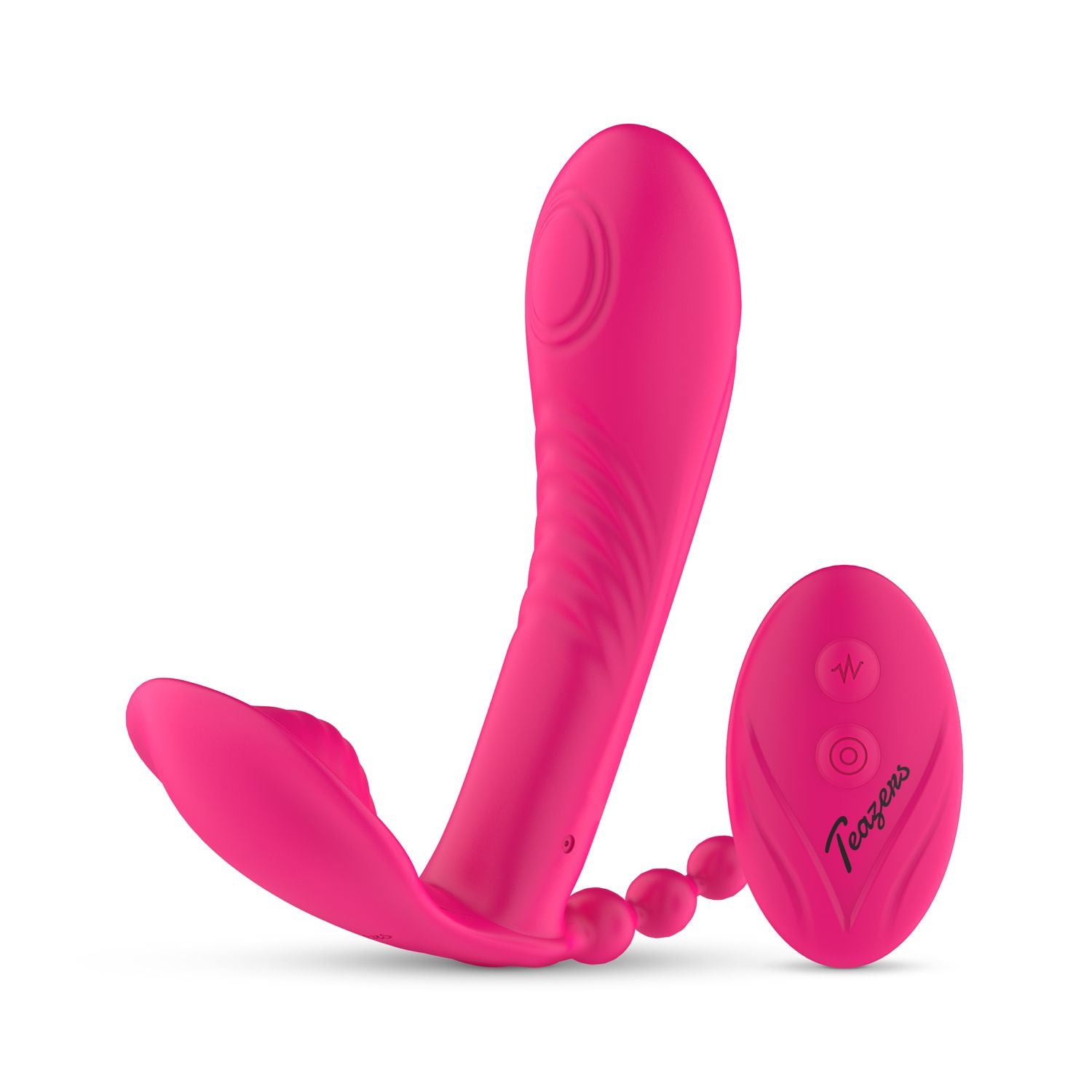 Teazers Draagbare vibrator met afstandsbediening