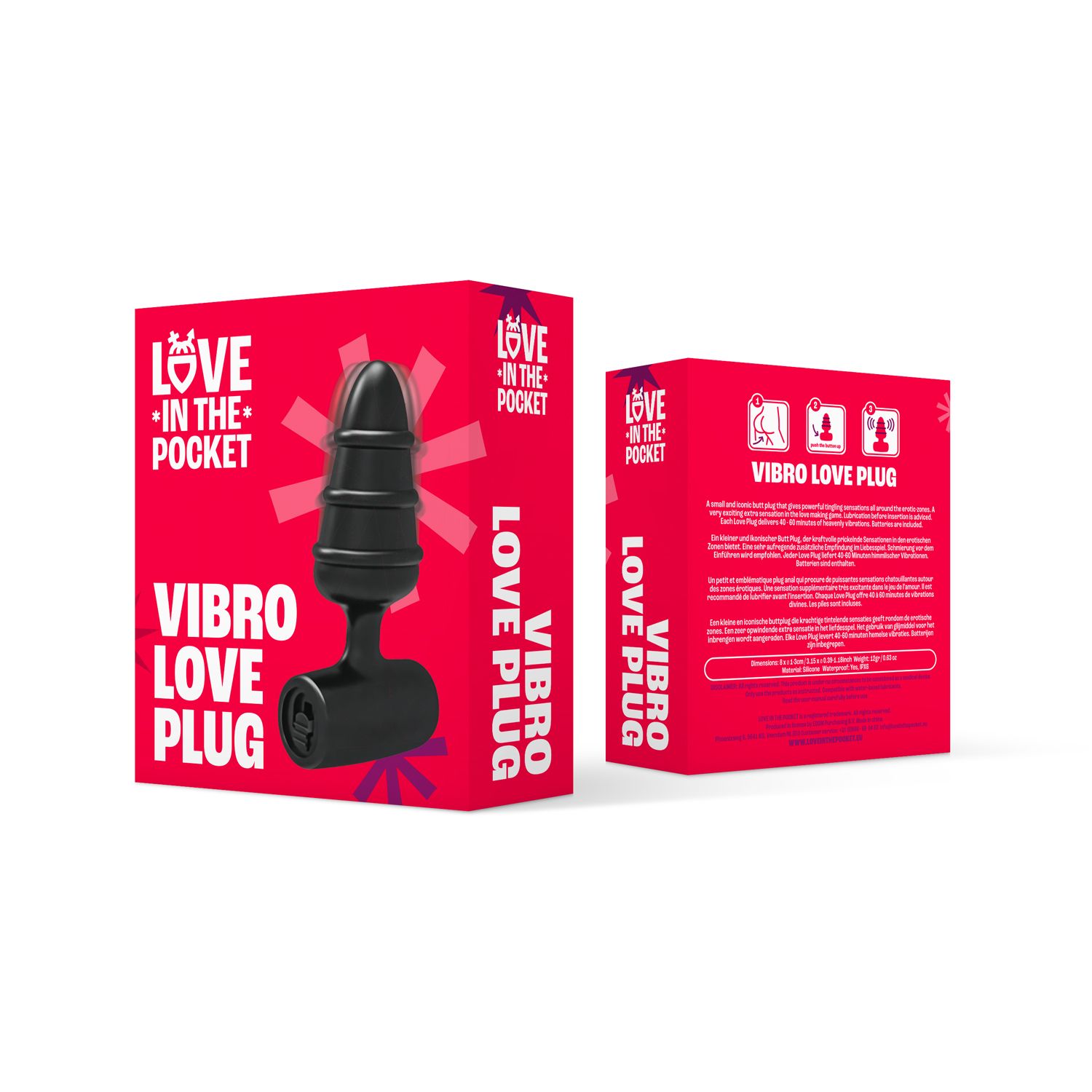 Liefde in de zak - Vibro Love Plug