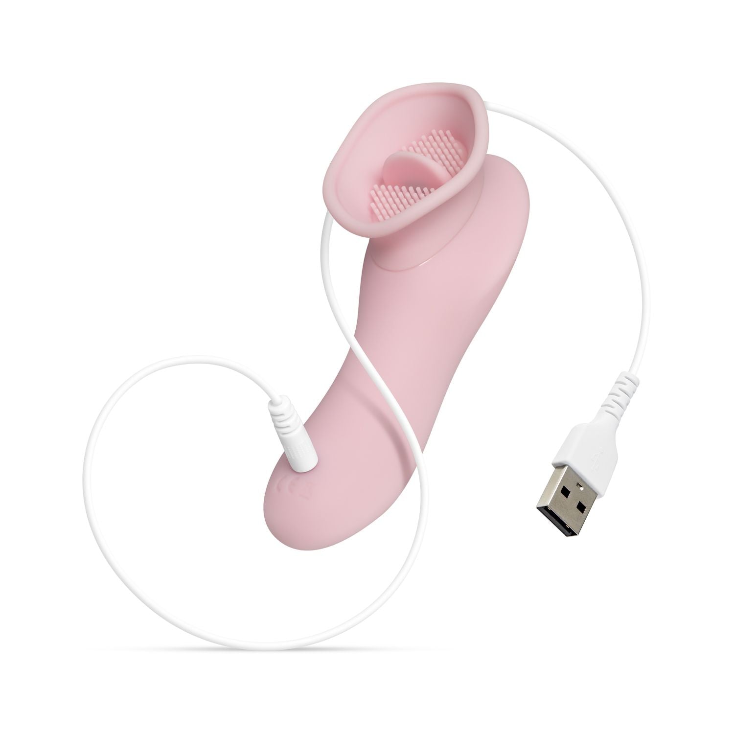 Clitorisvibrator Met Tong - Roze