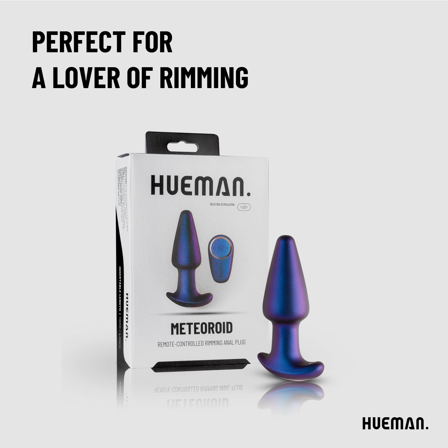 Hueman - Meteoroid Rimmende Anale Plug