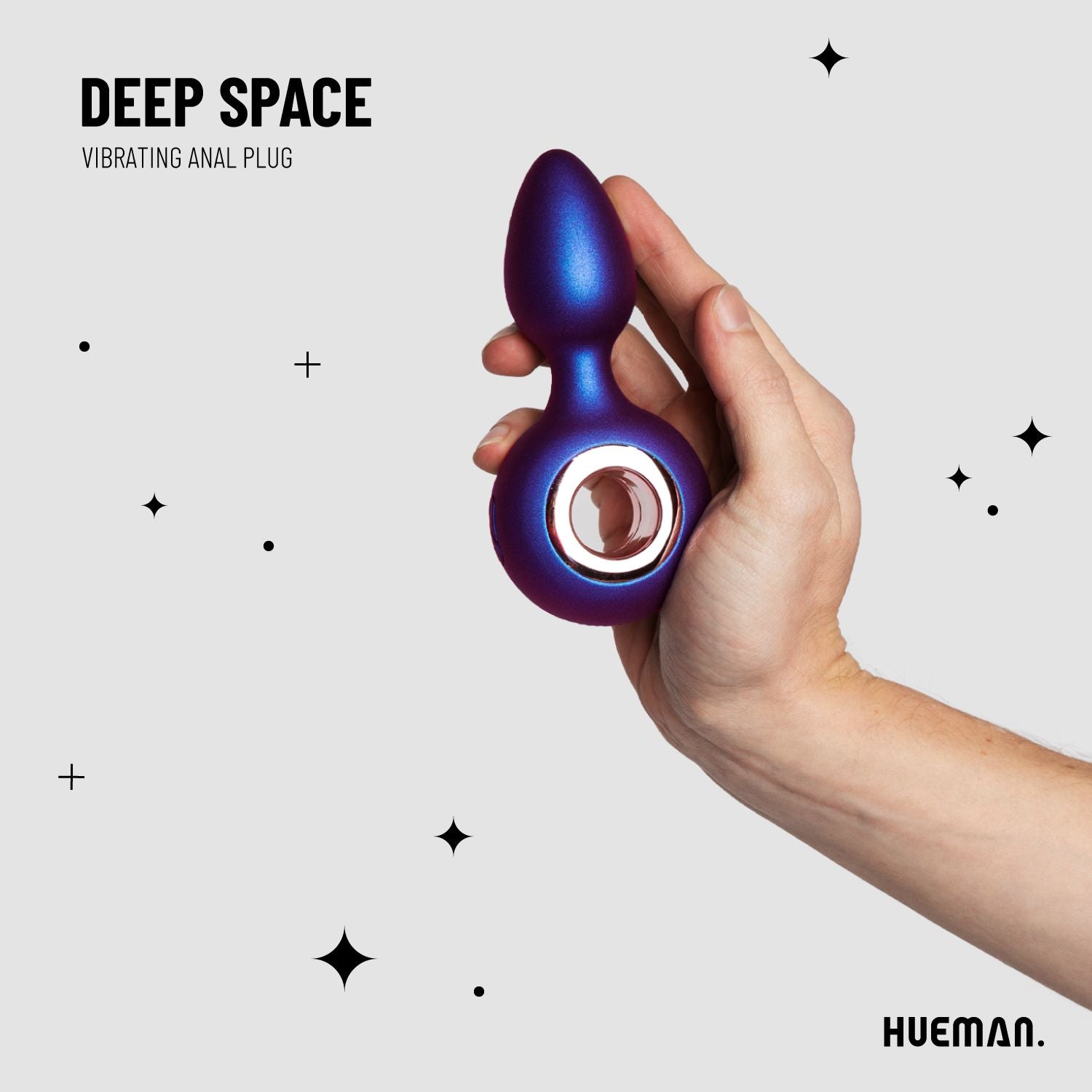 Hueman - Deep Space Vibrerende anaalplug