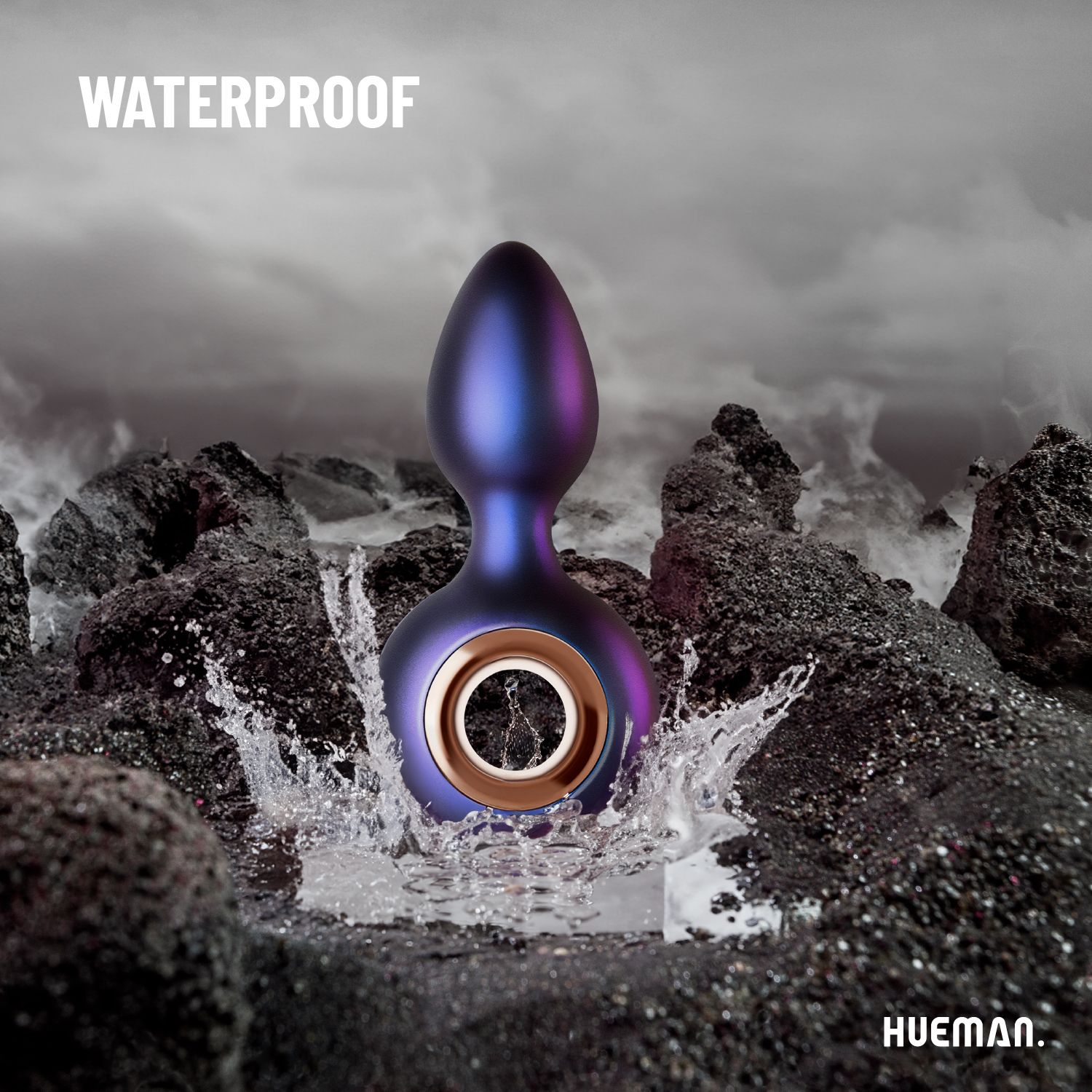 Hueman - Deep Space Vibrerende anaalplug