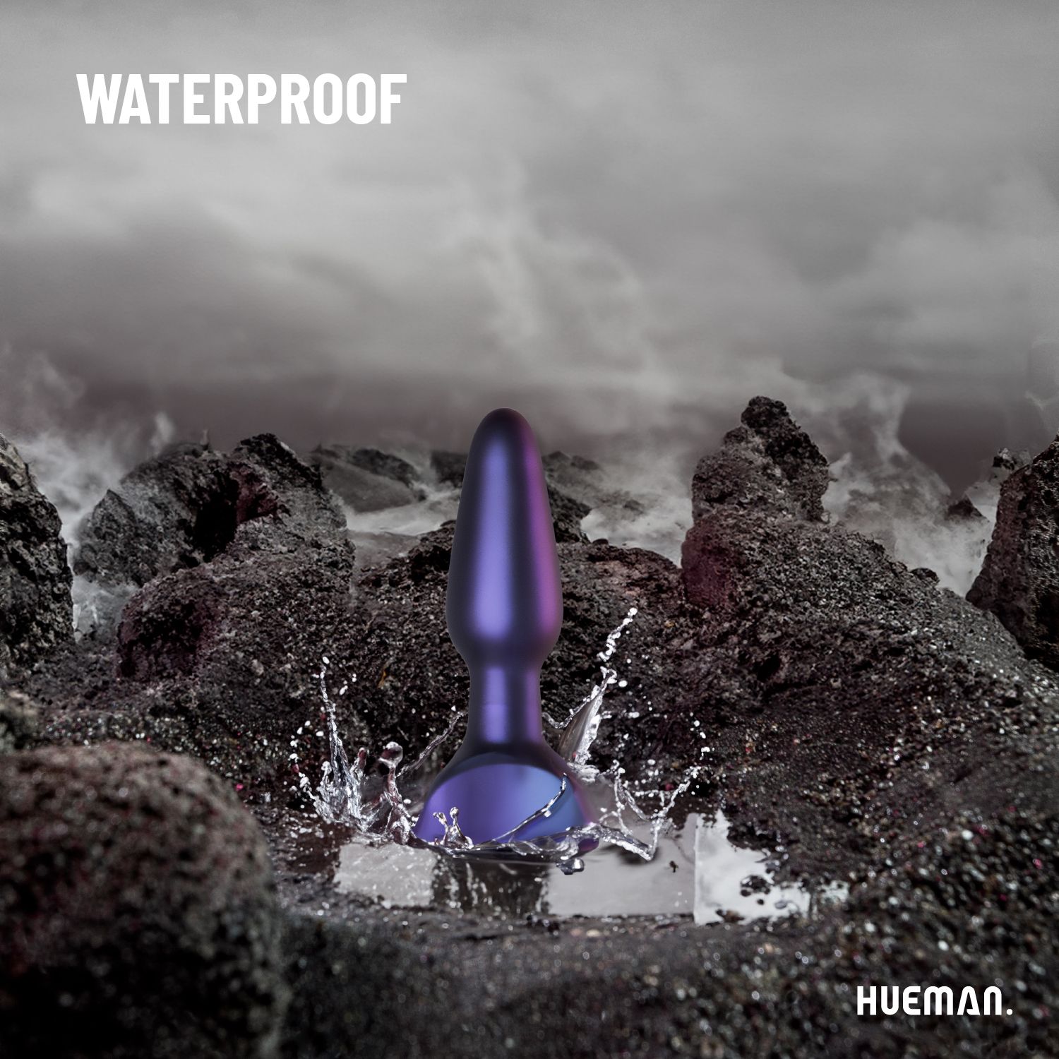 Hueman - Space Force Vibrerende en krachtige buttplug