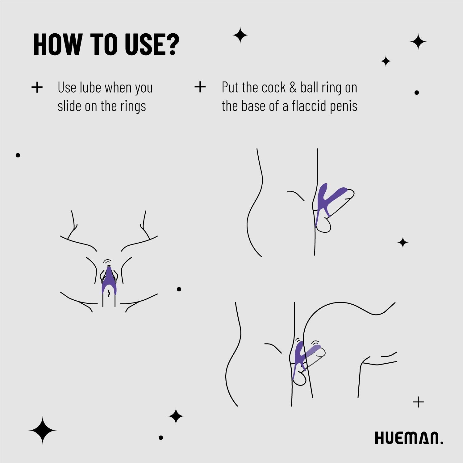 Hueman - Vibrerende Cockring