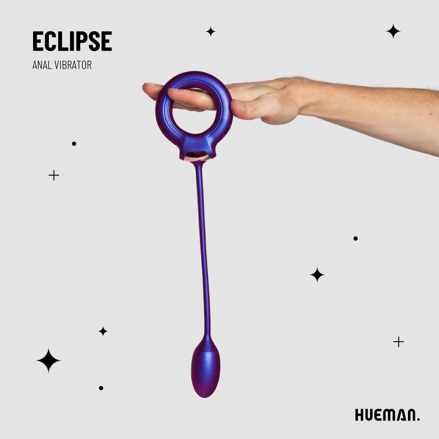 Hueman - Cockring met Anale Bal