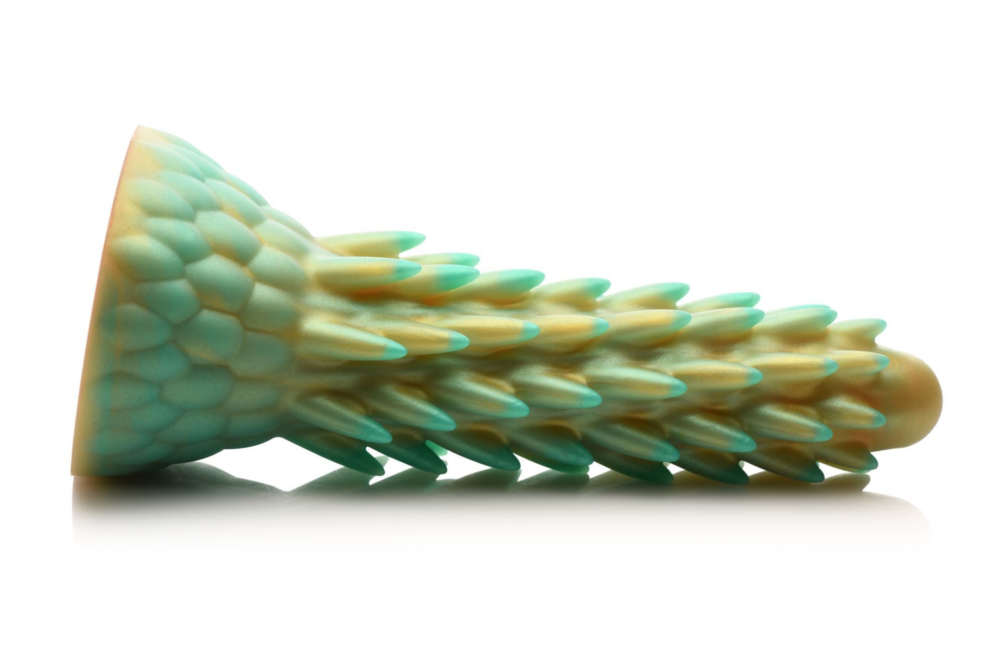 Stegosaurus Spiky Reptiel-dildo - Groen