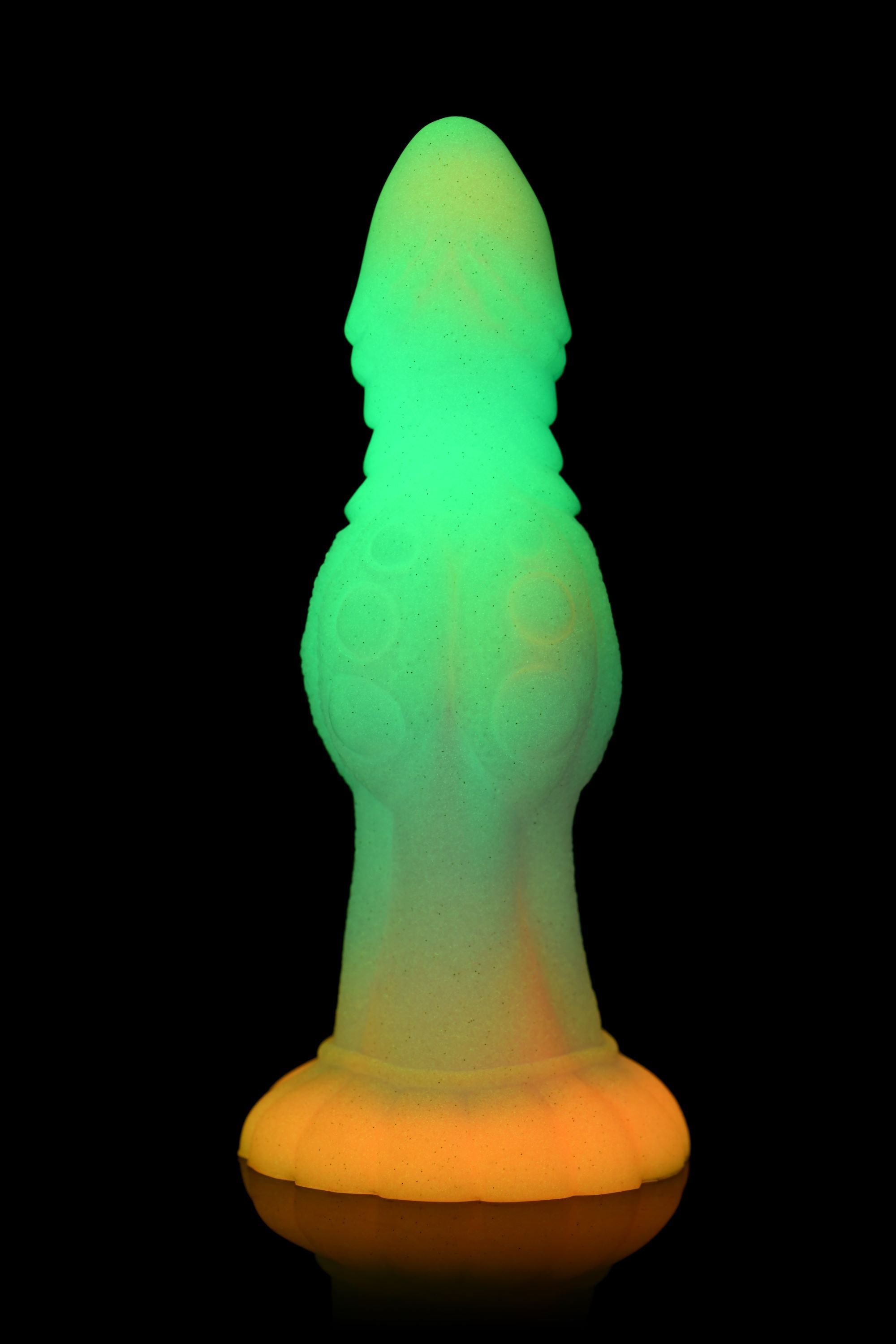 Glow-in-the-dark buitenaardse dildo