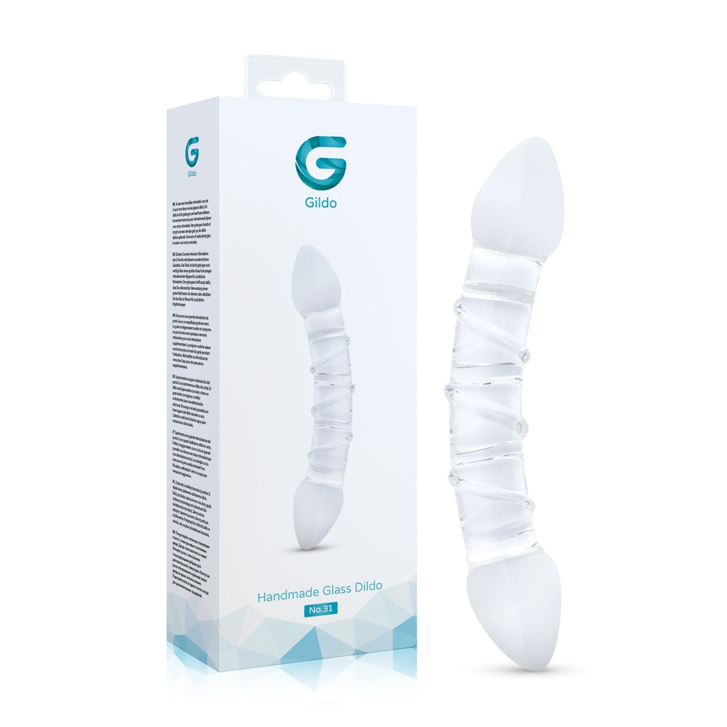 Gildo - Dubbele Glazen G-spot/Prostaat Dildo No. 31