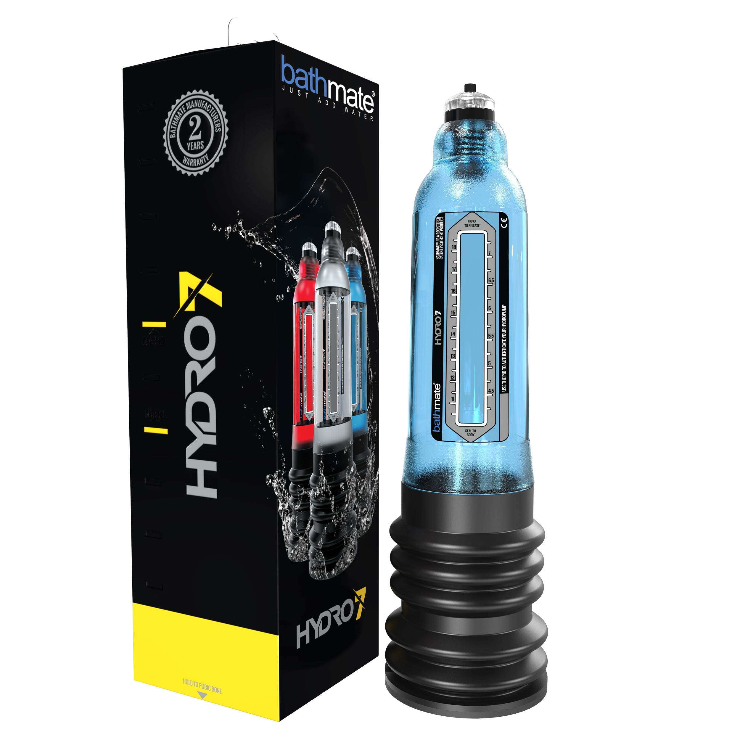 Bathmate Hydro 7 Penispomp - Blauw