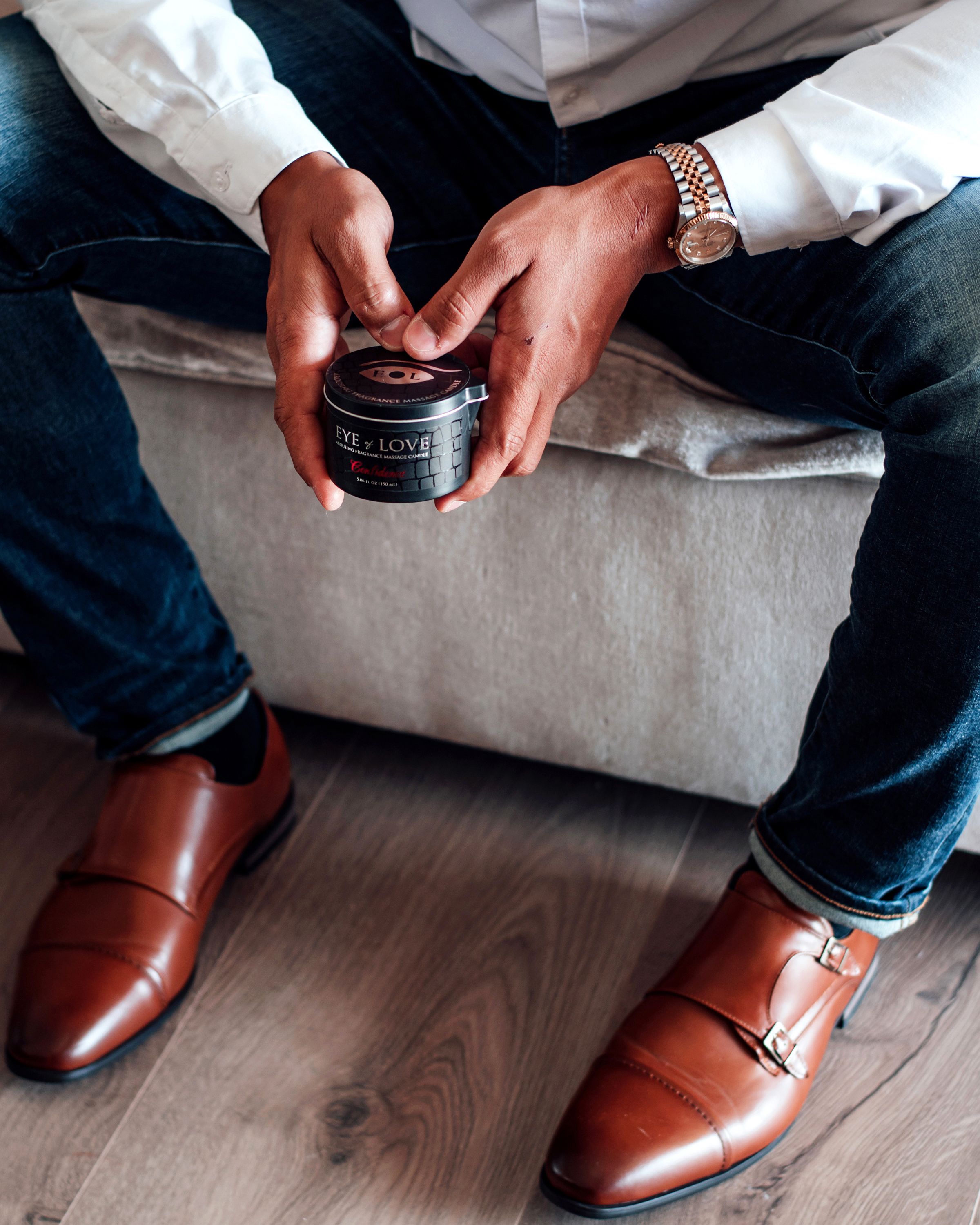 EOL Massage Kaars Confidence voor Hem - 150 ml