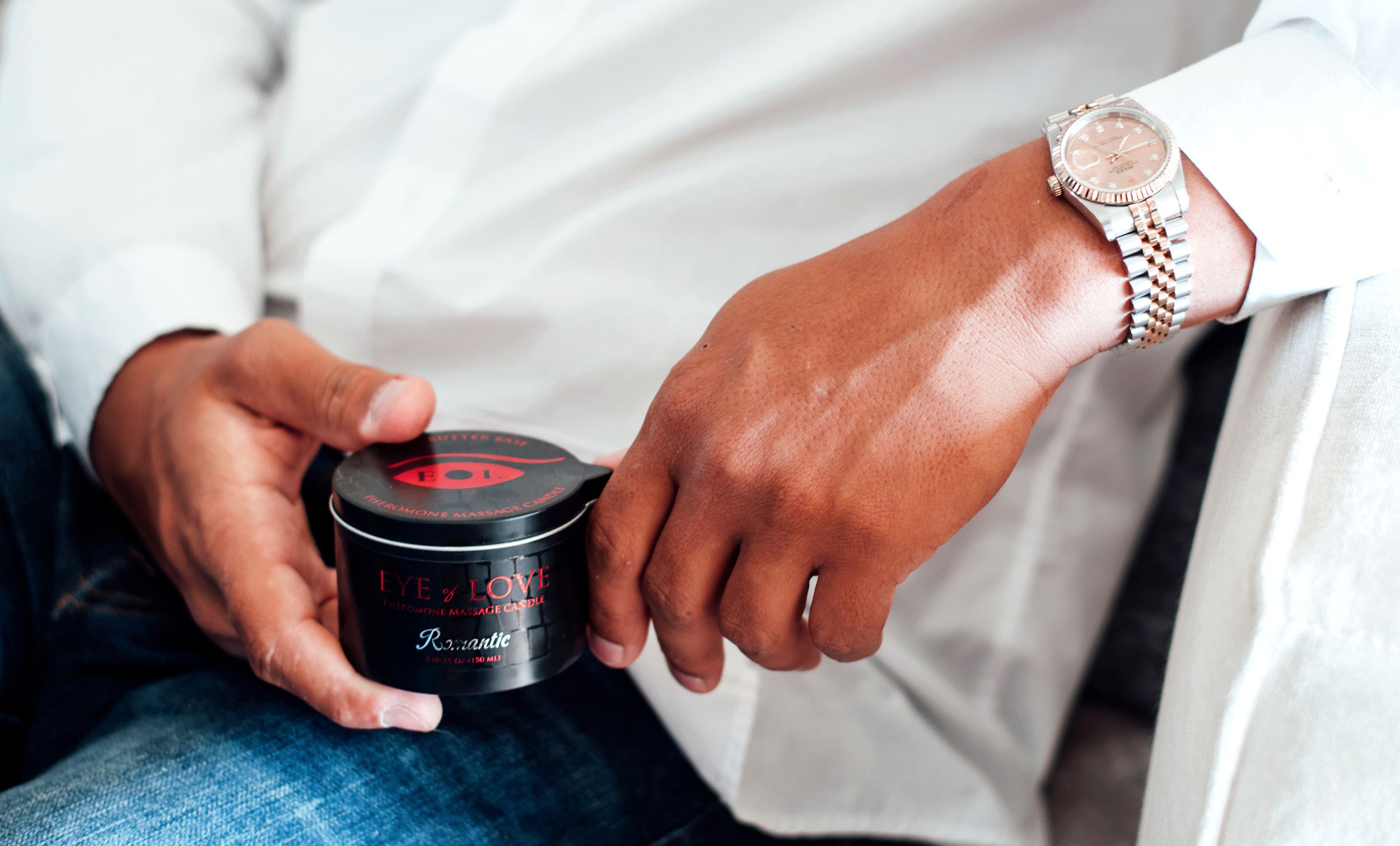 EOL Massage Kaars Romantic voor Hem - 150 ml