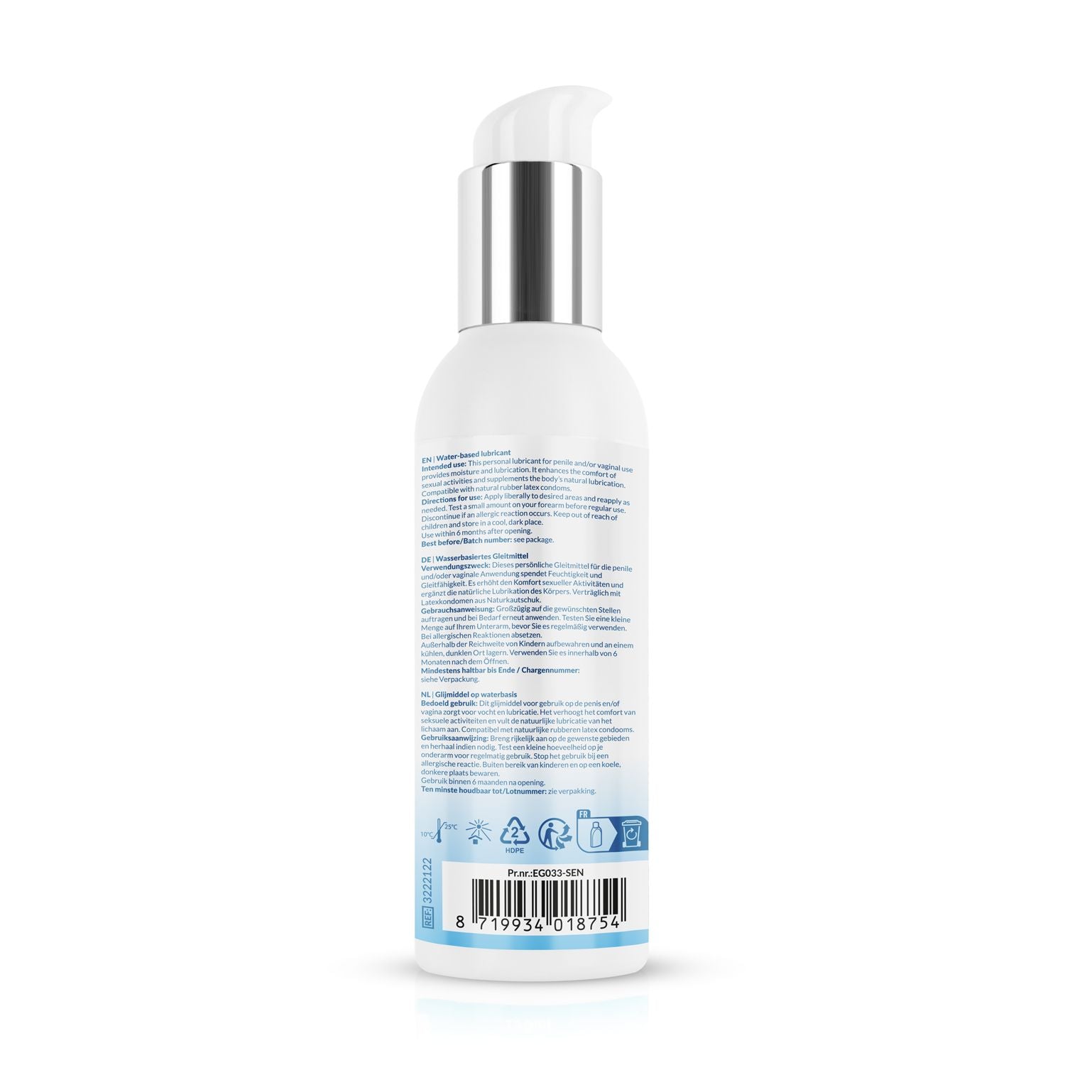 EasyGlide Sensitive Waterbasis Glijmiddel - 150 ml