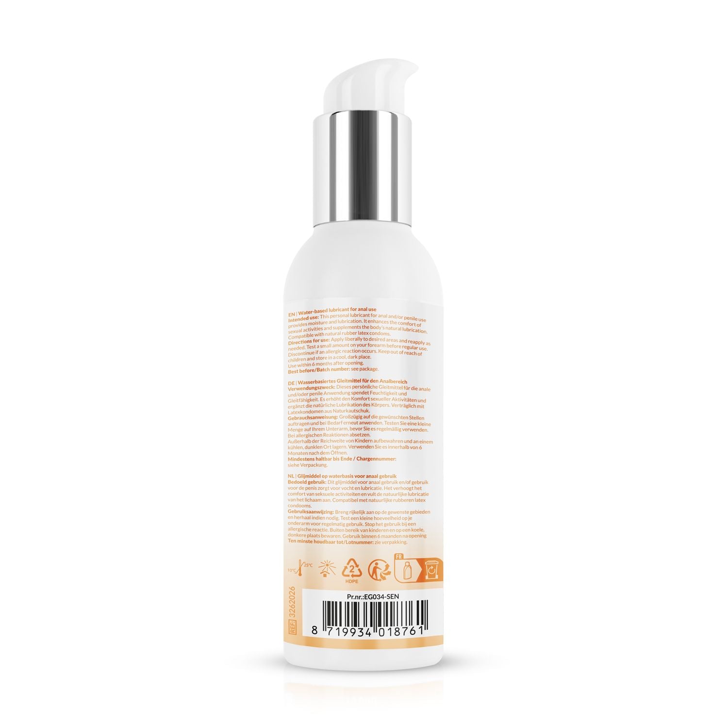 EasyGlide Sensitive Glijmiddel op Waterbasis Anaal - 150 ml