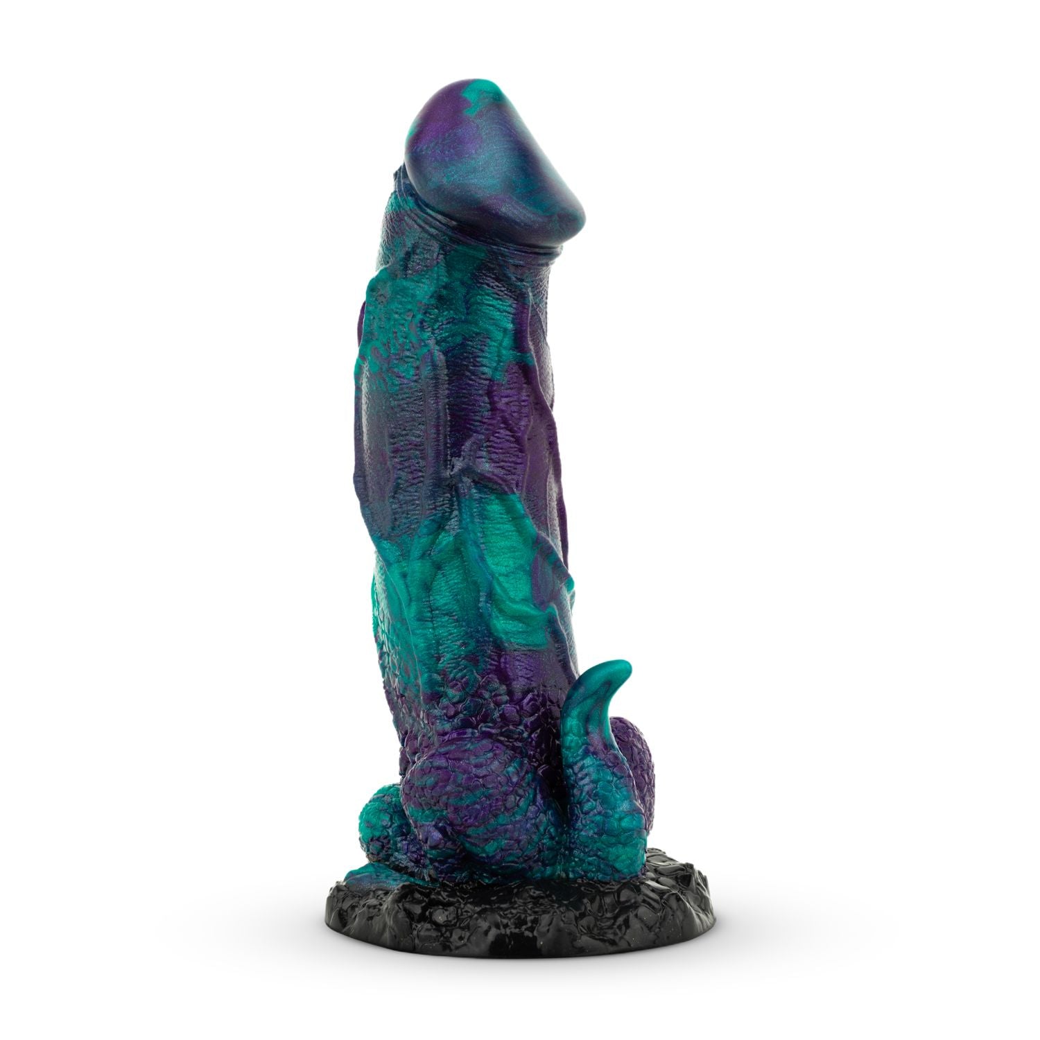 Mythical Mates - Dragonfly-dildo Paars &amp; Groen - 22,6 cm