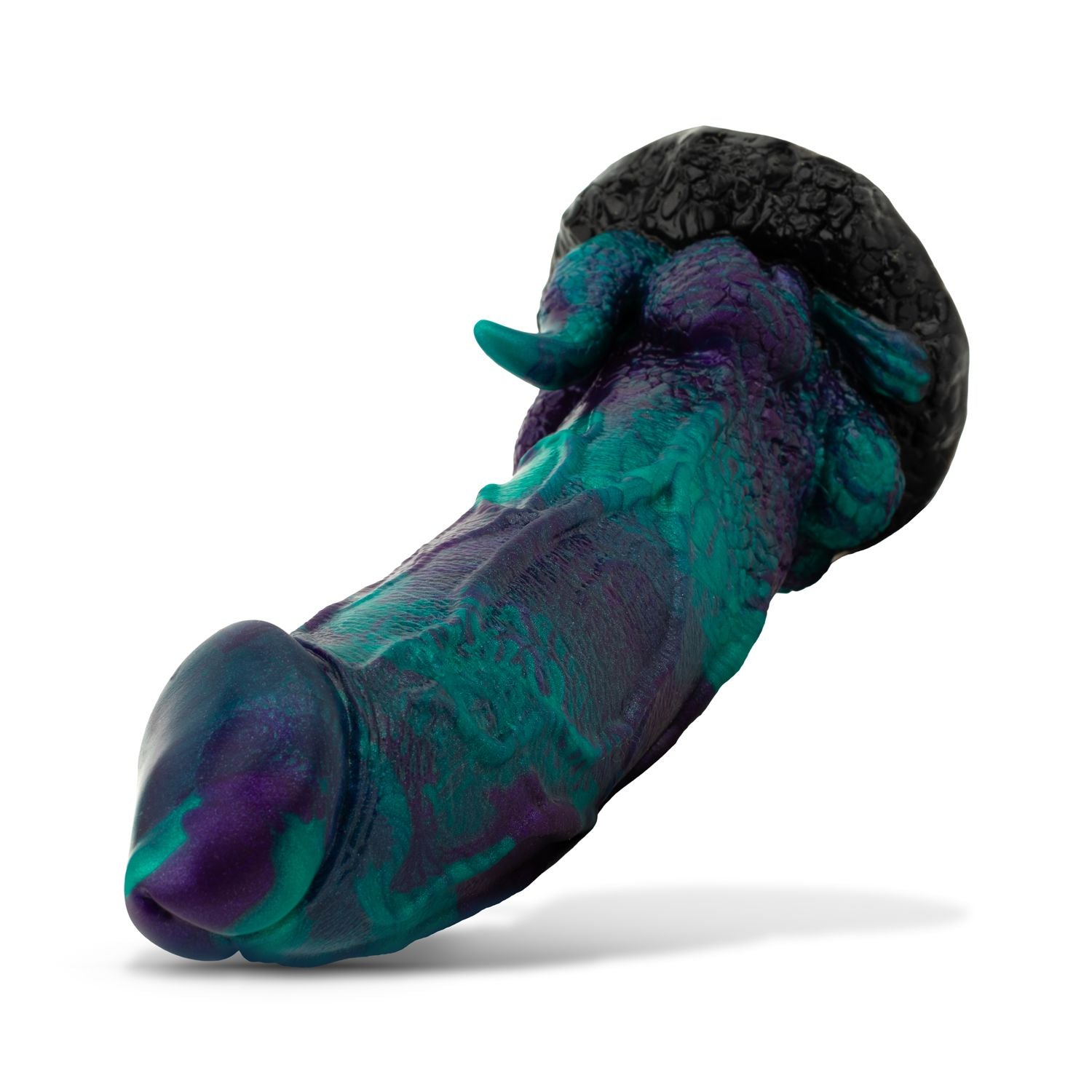 Mythical Mates - Dragonfly-dildo Paars &amp; Groen - 22,6 cm