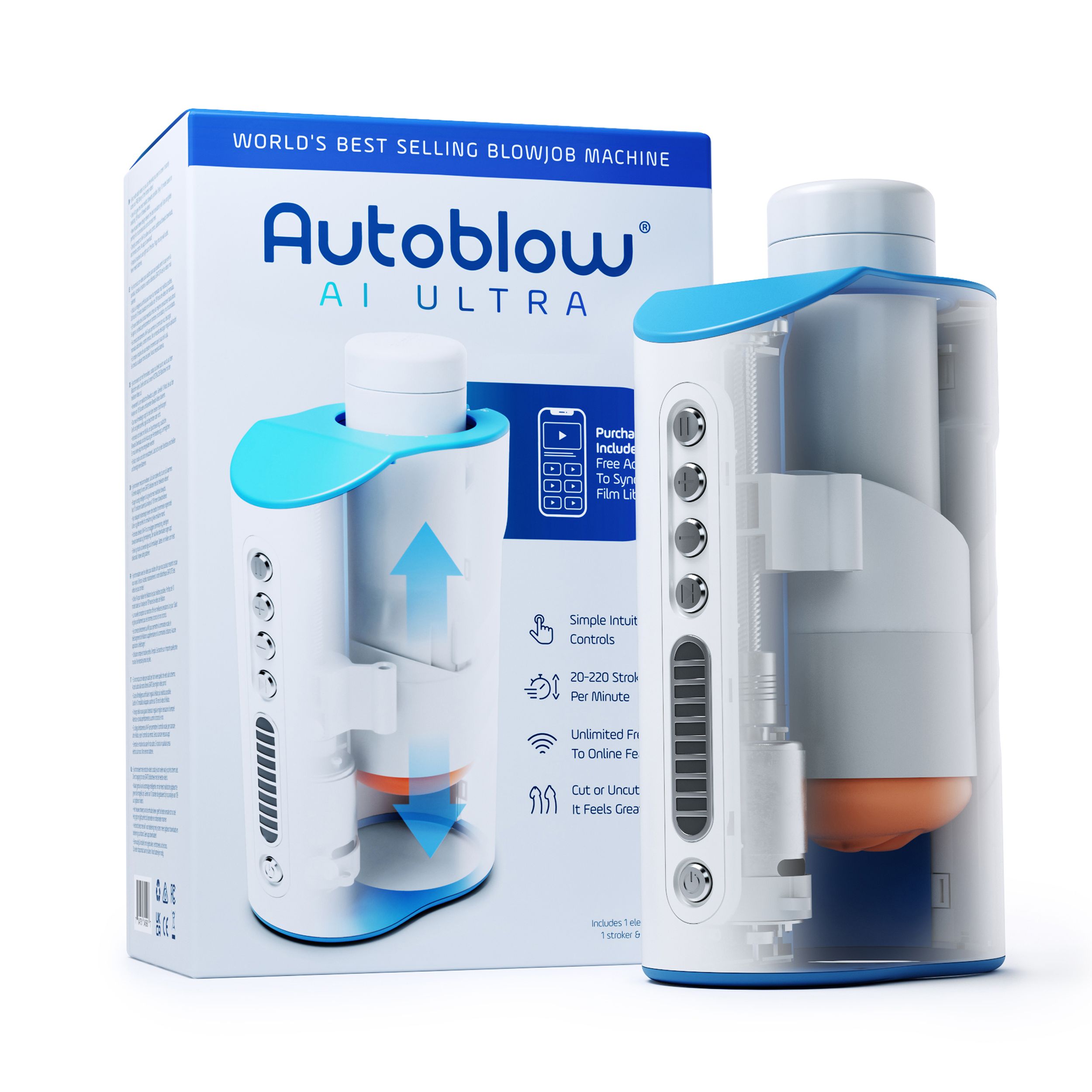 Autoblow - AI Ultra Automatische Blowjob Stimulator