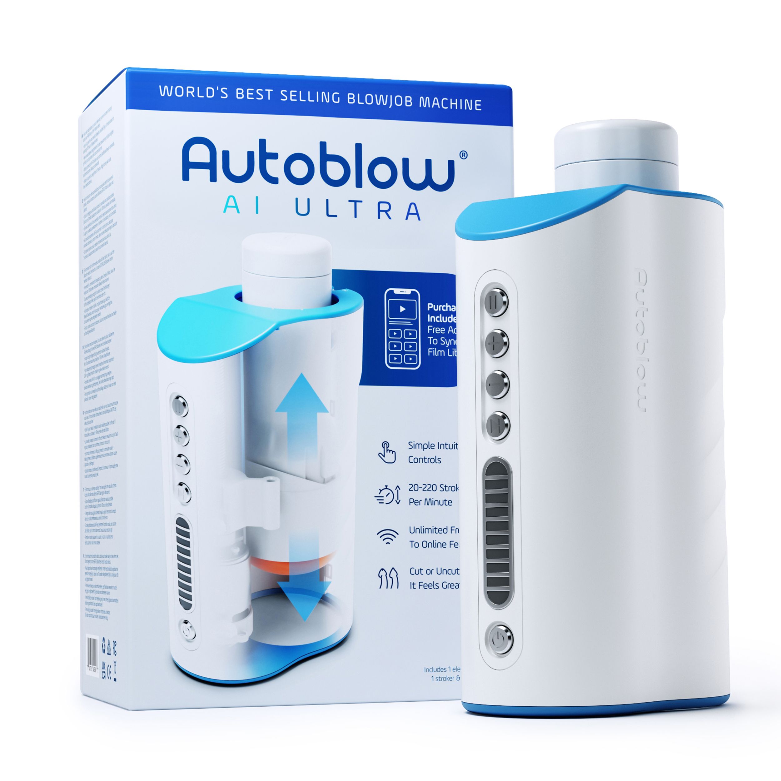 Autoblow - AI Ultra Automatische Blowjob Stimulator